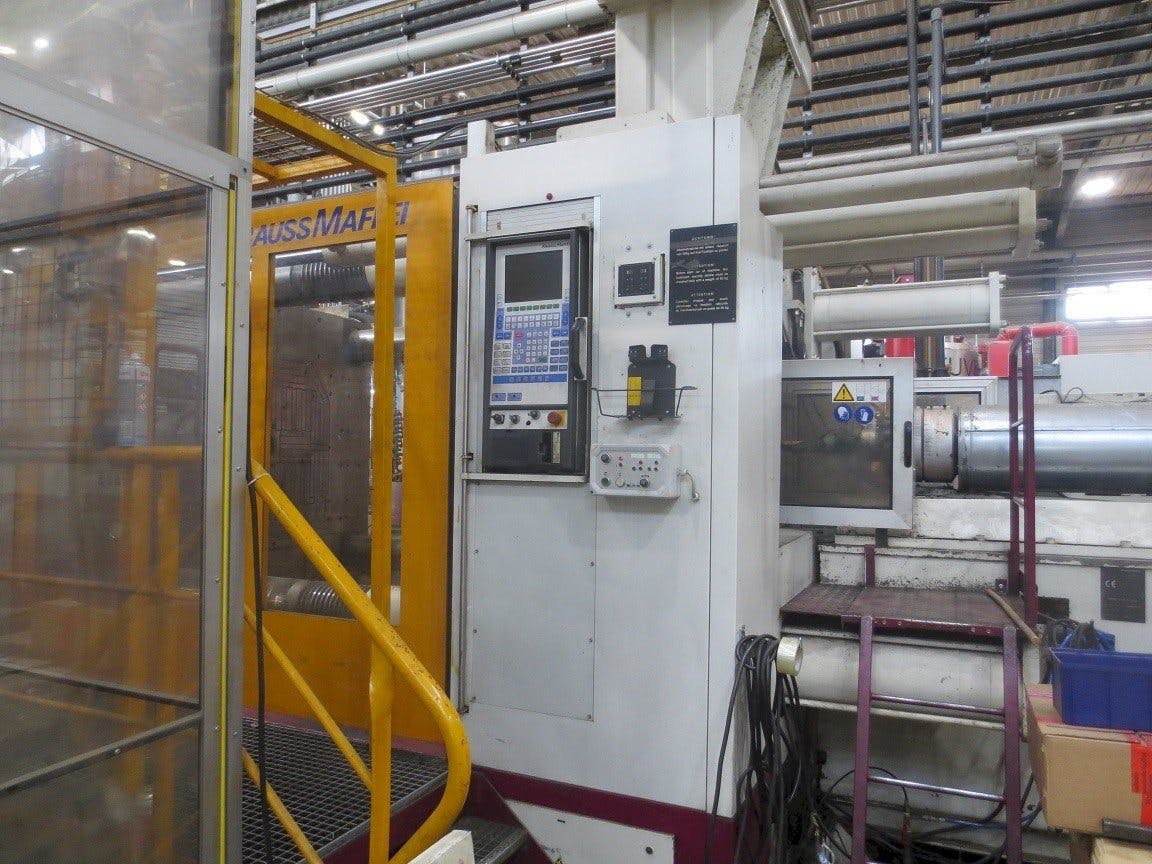 Front view of Krauss Maffei 1600-14700 MC  machine