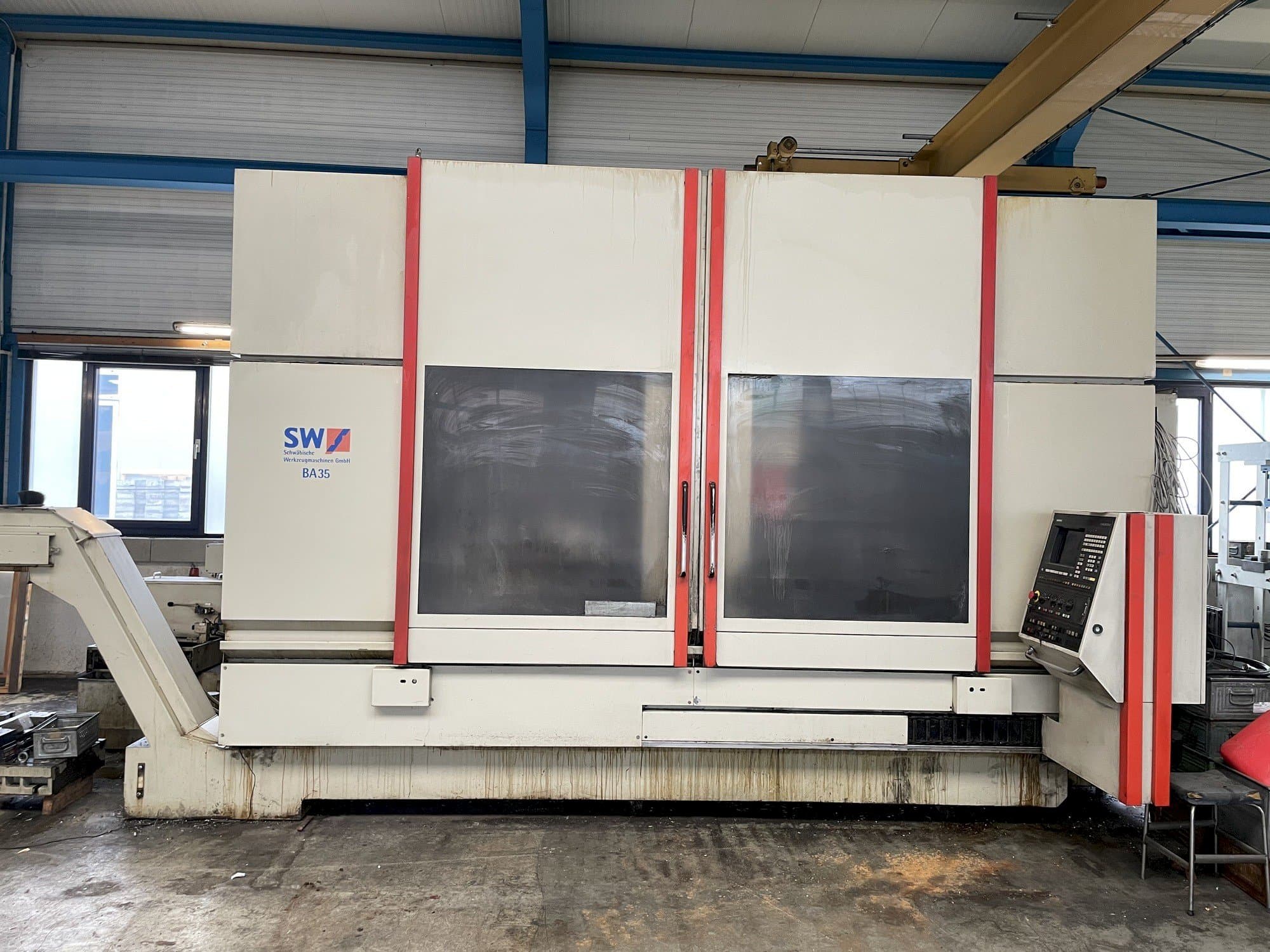 Front view of SW BA 35  machine