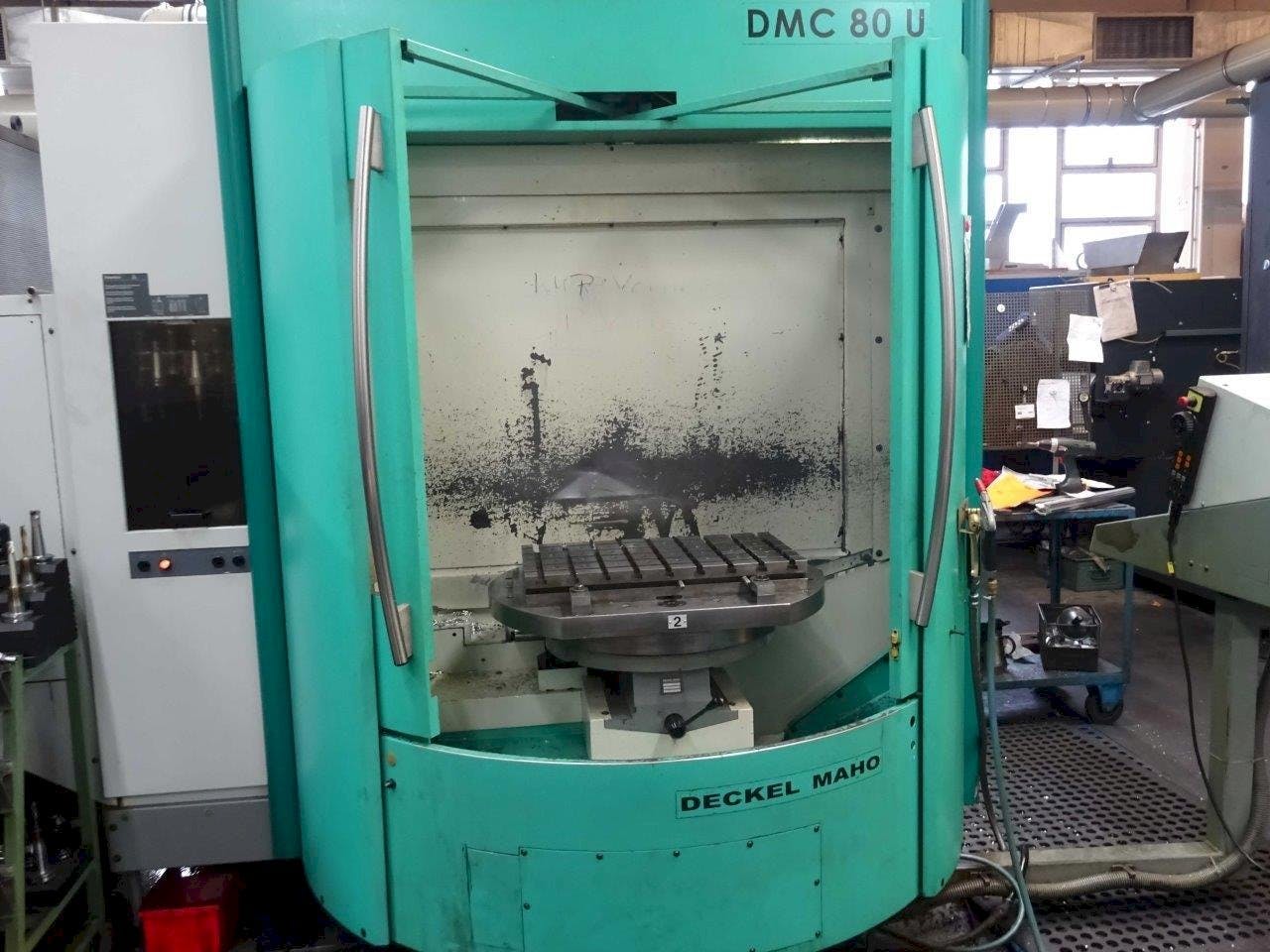 Front view of DECKEL Maho DMC 80 U  machine