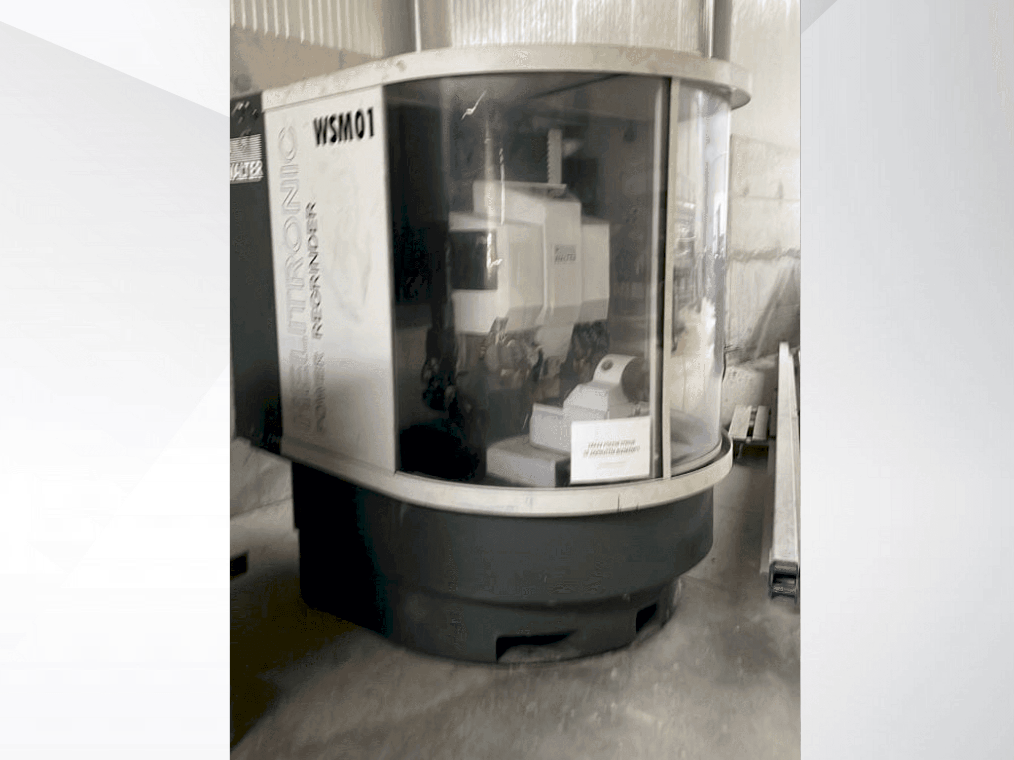 Front view of WALTER Helitronic Power Regrinder  machine