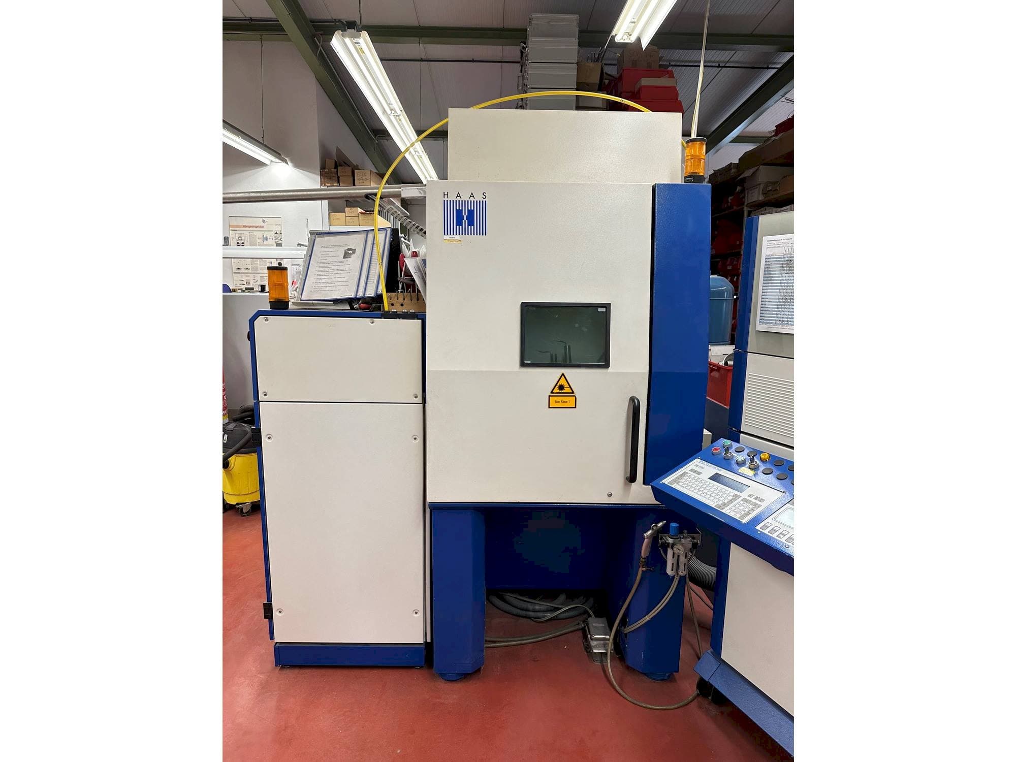 Front view of Trumpf HL124P machine