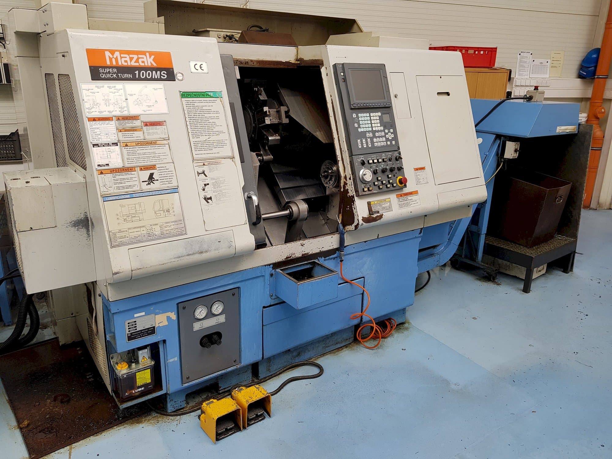 Front view of Mazak STN-100MS  machine