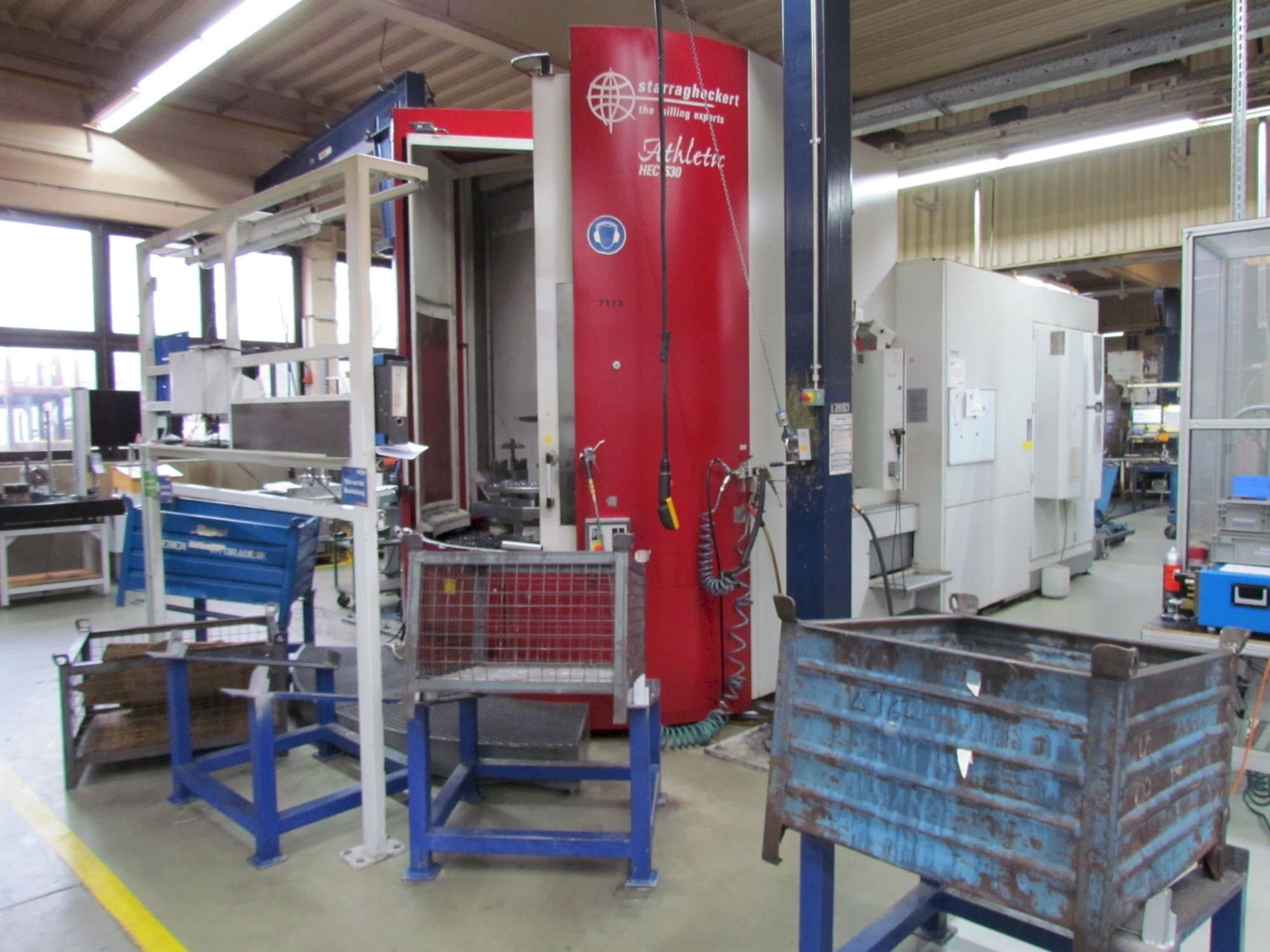 Front view of Heckert HEC 630 machine