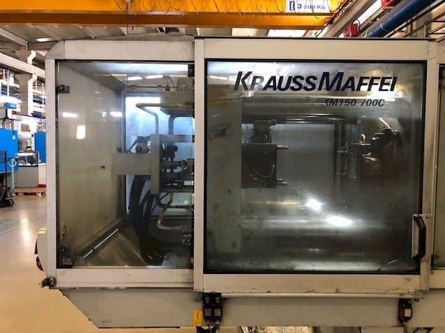 Front view of Krauss Maffei 150-700 C2 machine