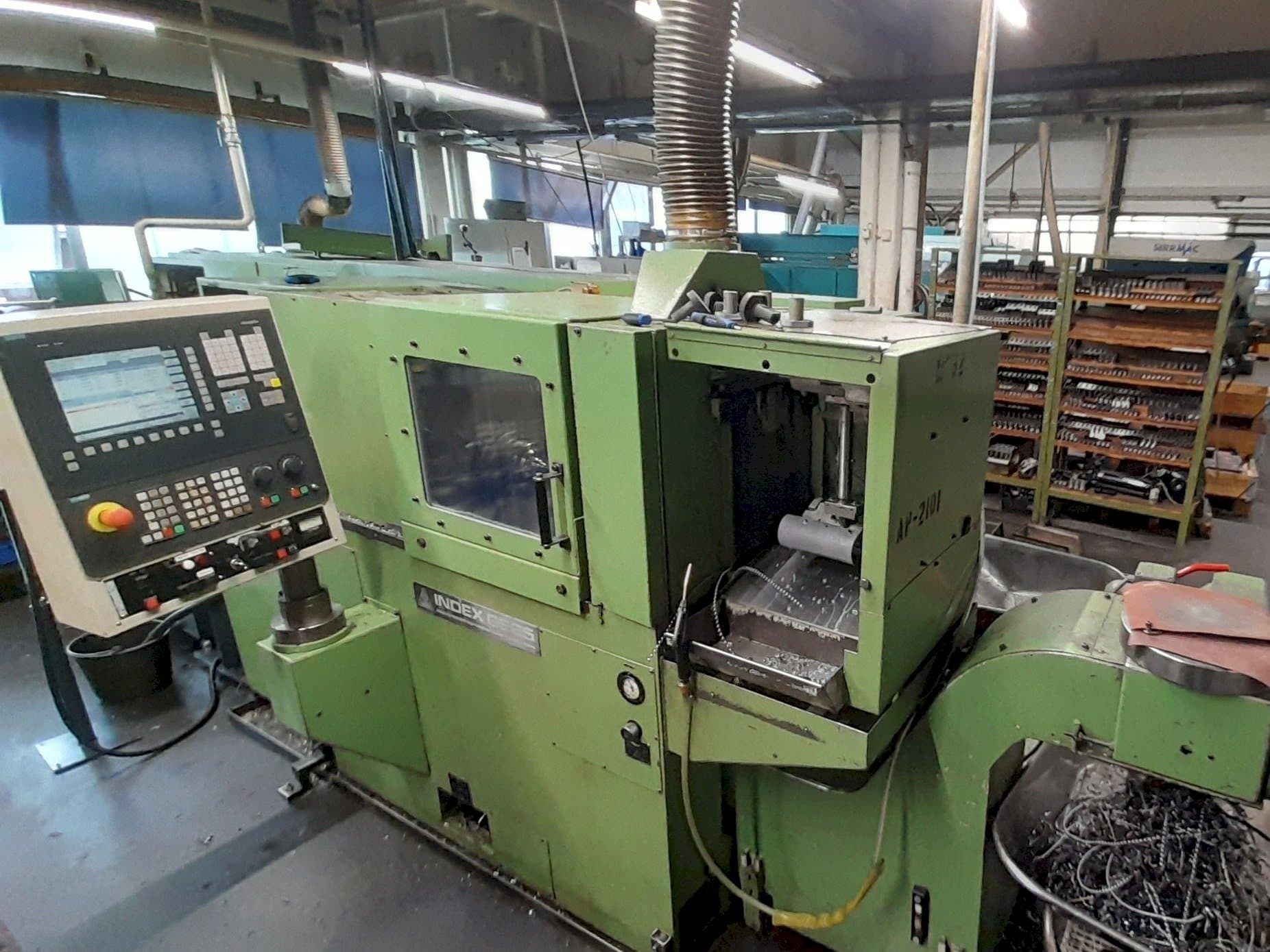 Front view of Index GE65 machine