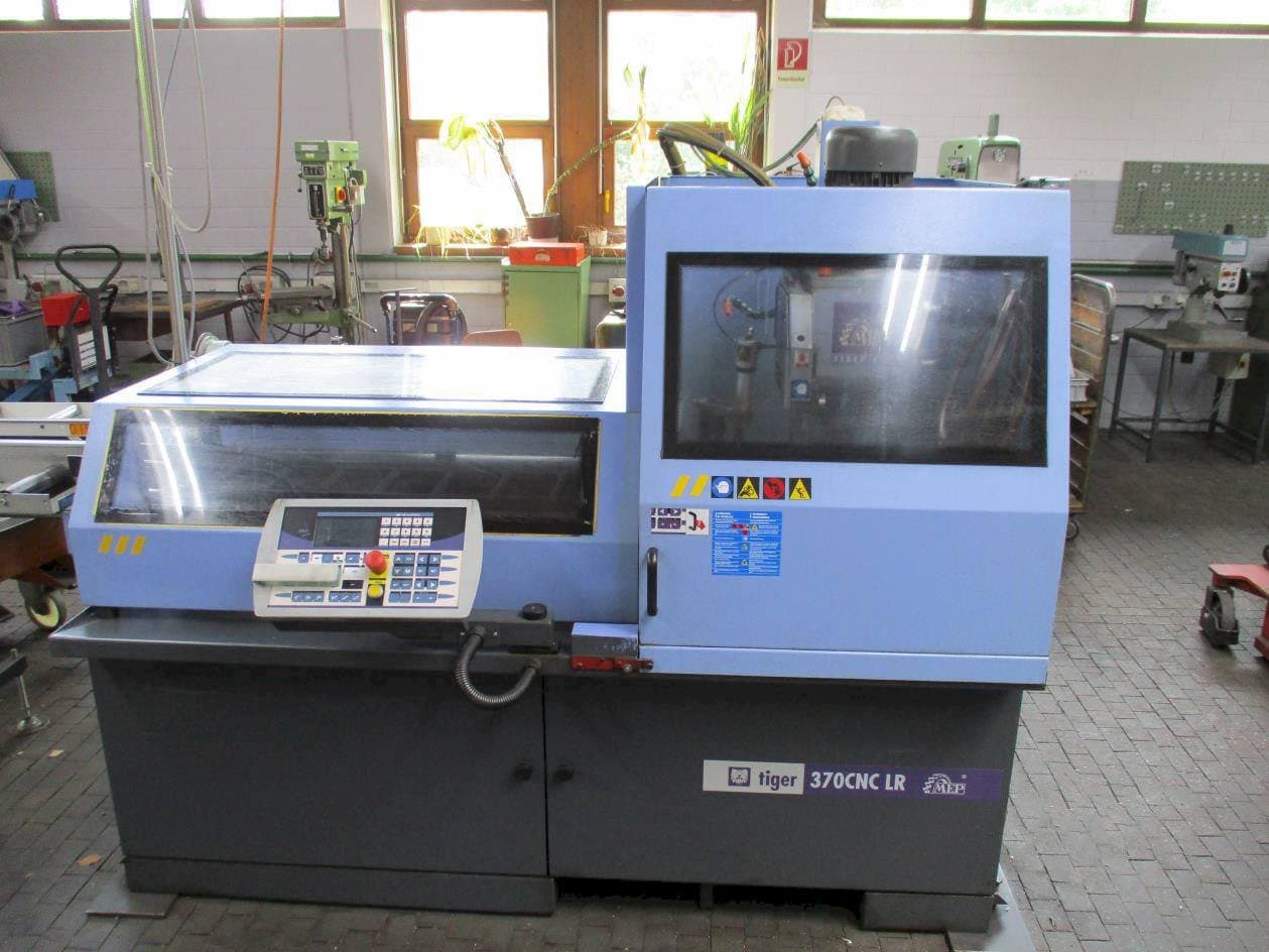 Front view of MEP TIGER 370 CNC - LR  machine
