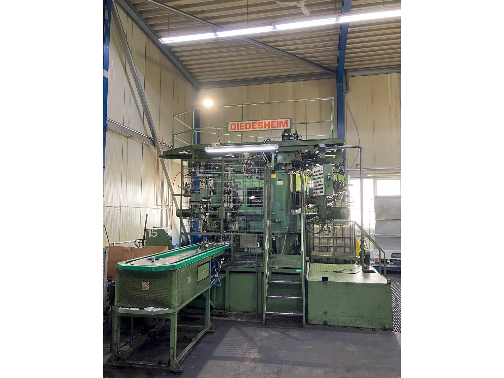 Front view of DIEDESHEIM Diamat 70-6 machine