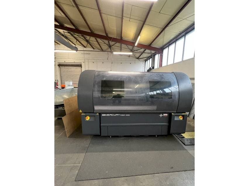 Front view of SEI Laser Mercury 1560 machine