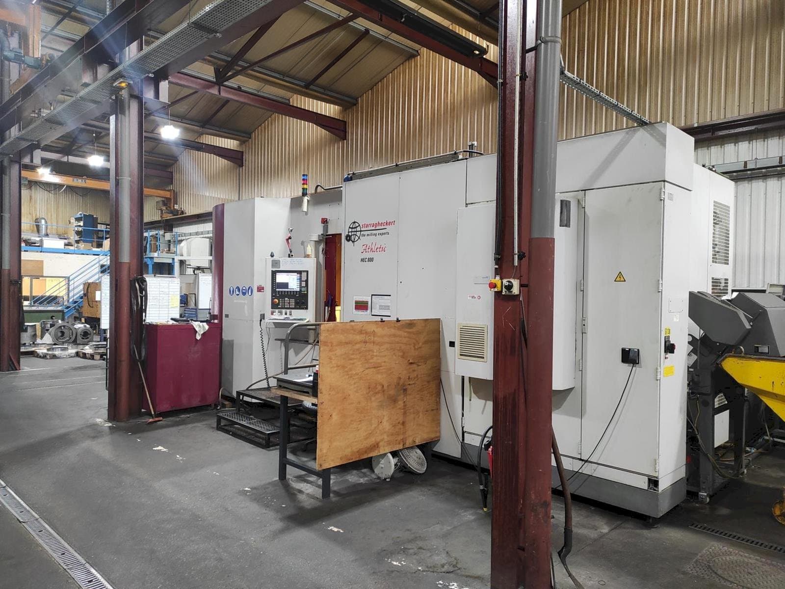Front view of Starrag HEC 800 - 5 AXES machine
