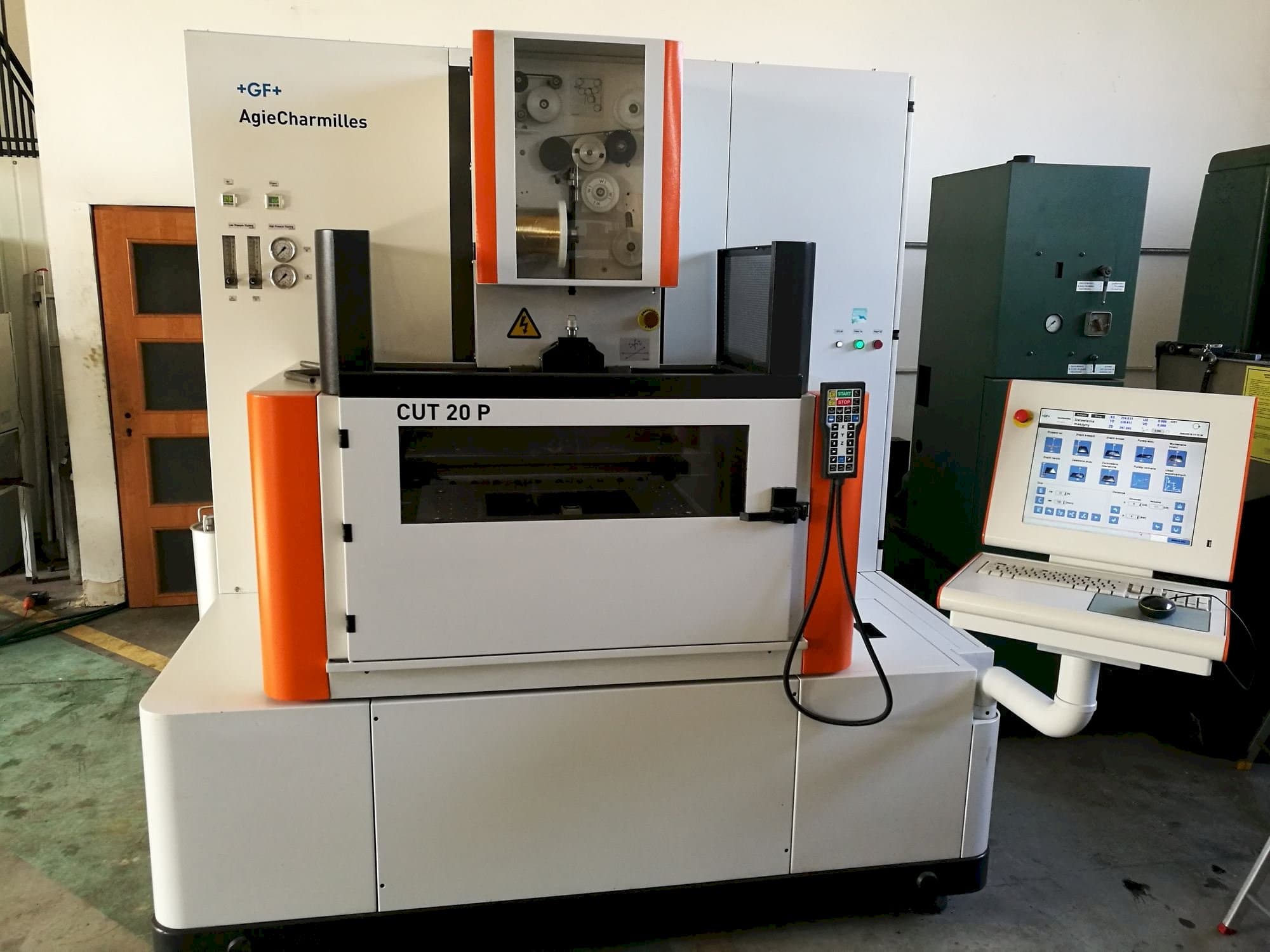 Front view of AgieCharmilles CUT 20 P machine
