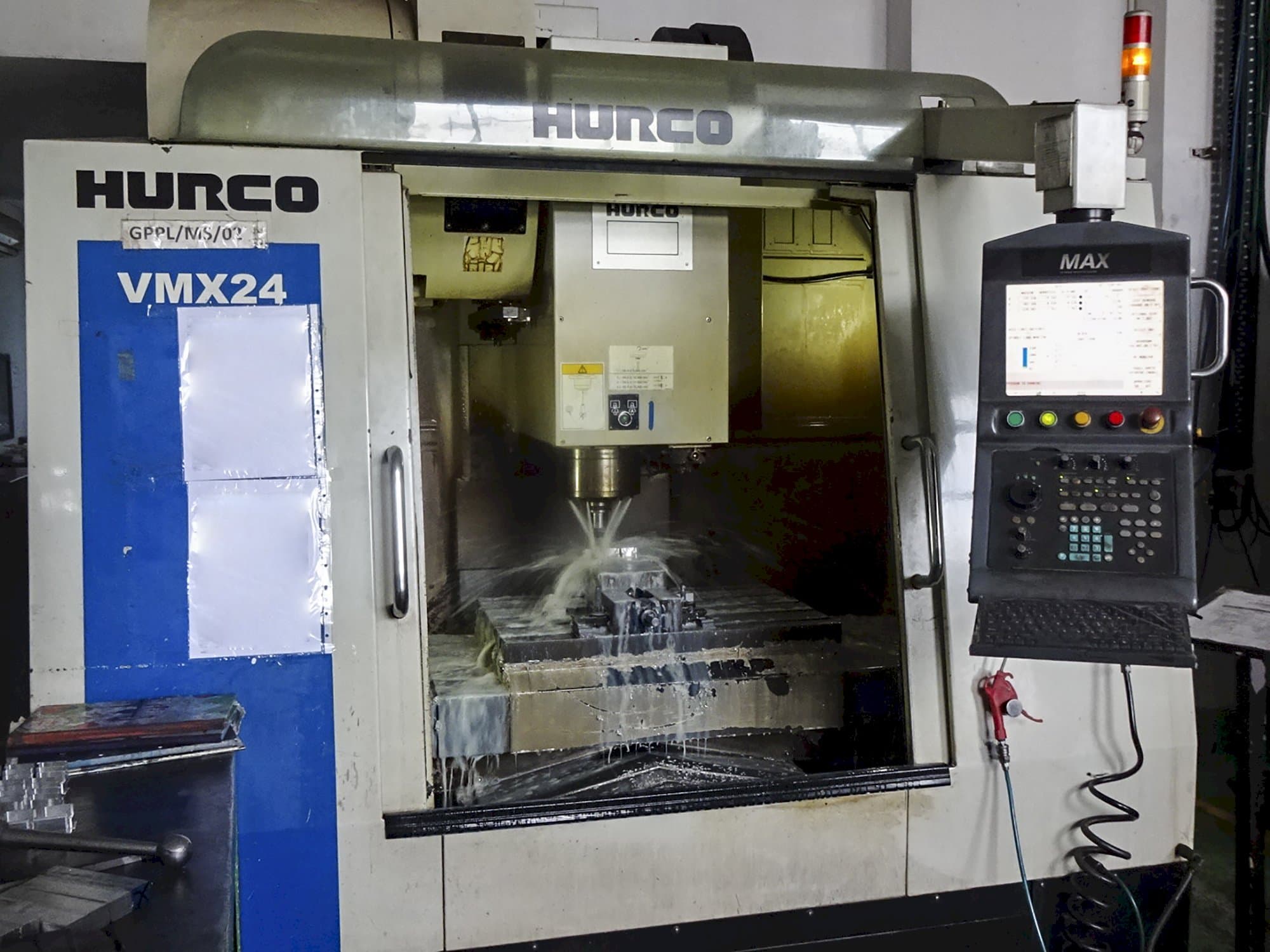 Front view of Hurco VMX 24 Machine