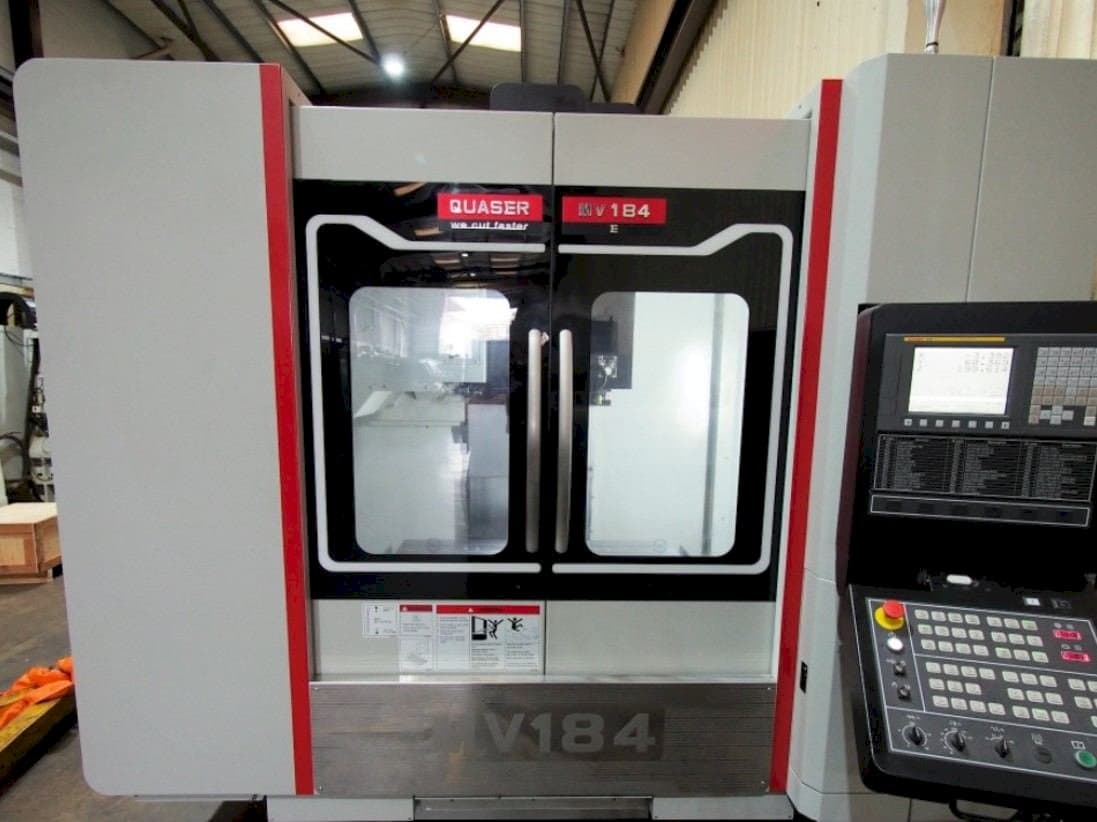 Front view of Quaser MV184E machine