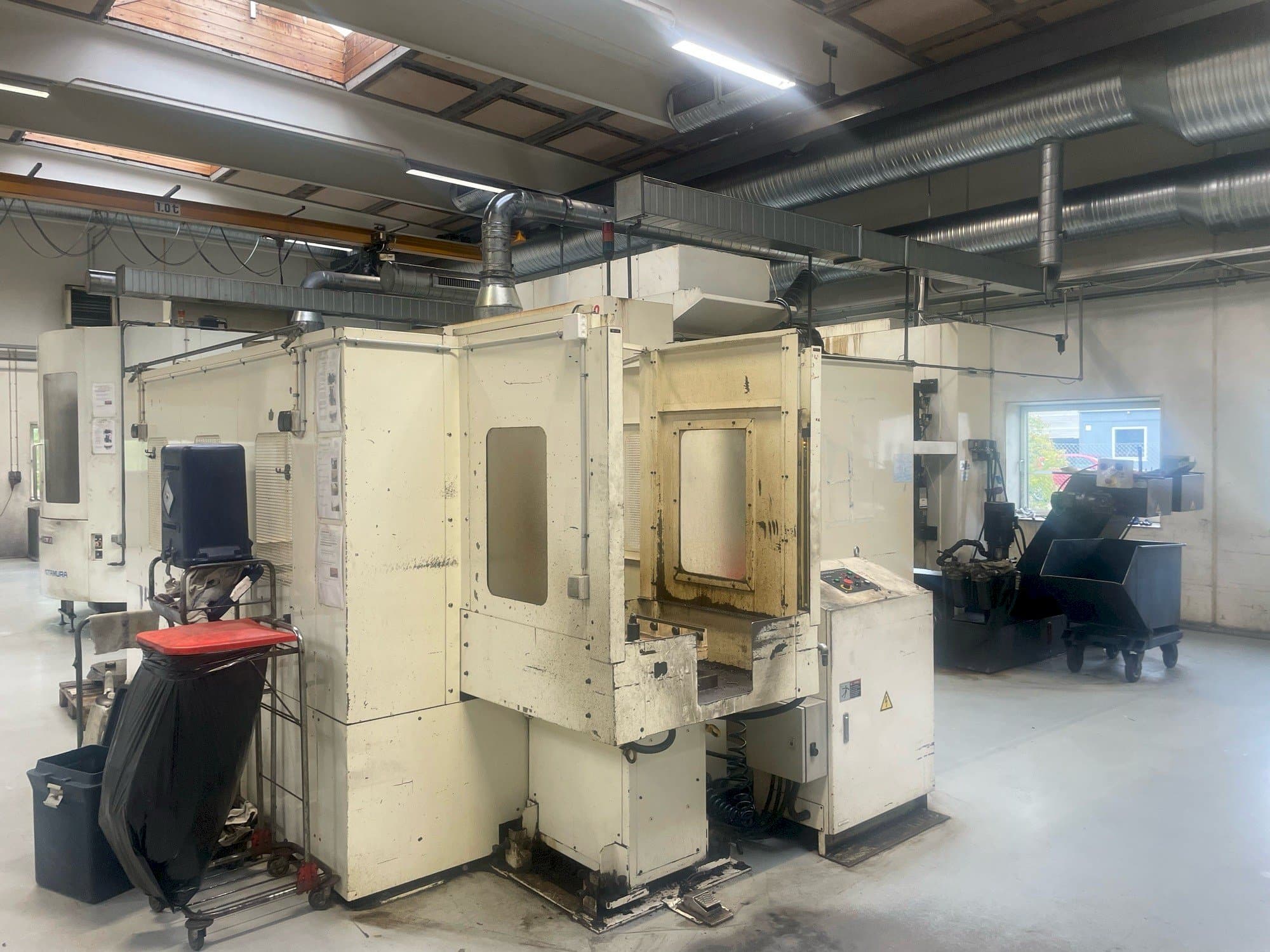 Front view of Niigata SPN 50 machine