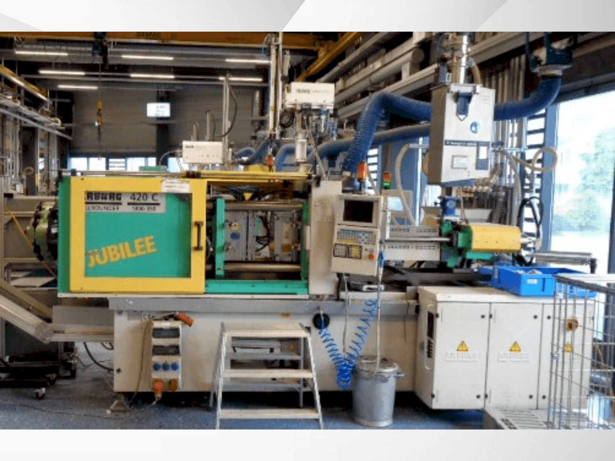 Front view of Arburg Allrounder 420 C 1300-350  machine