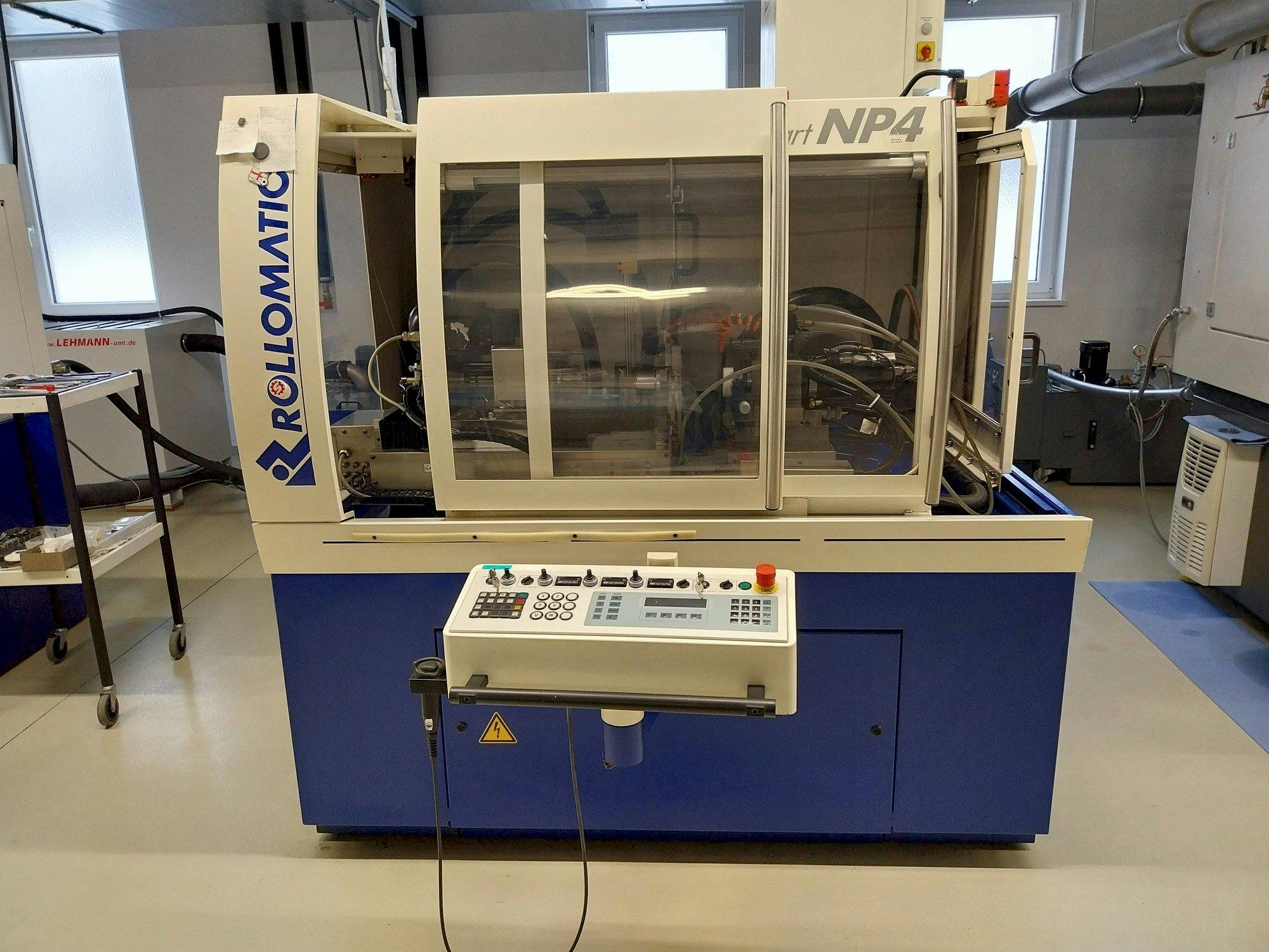 Front view of ROLLOMATIC NP4  machine