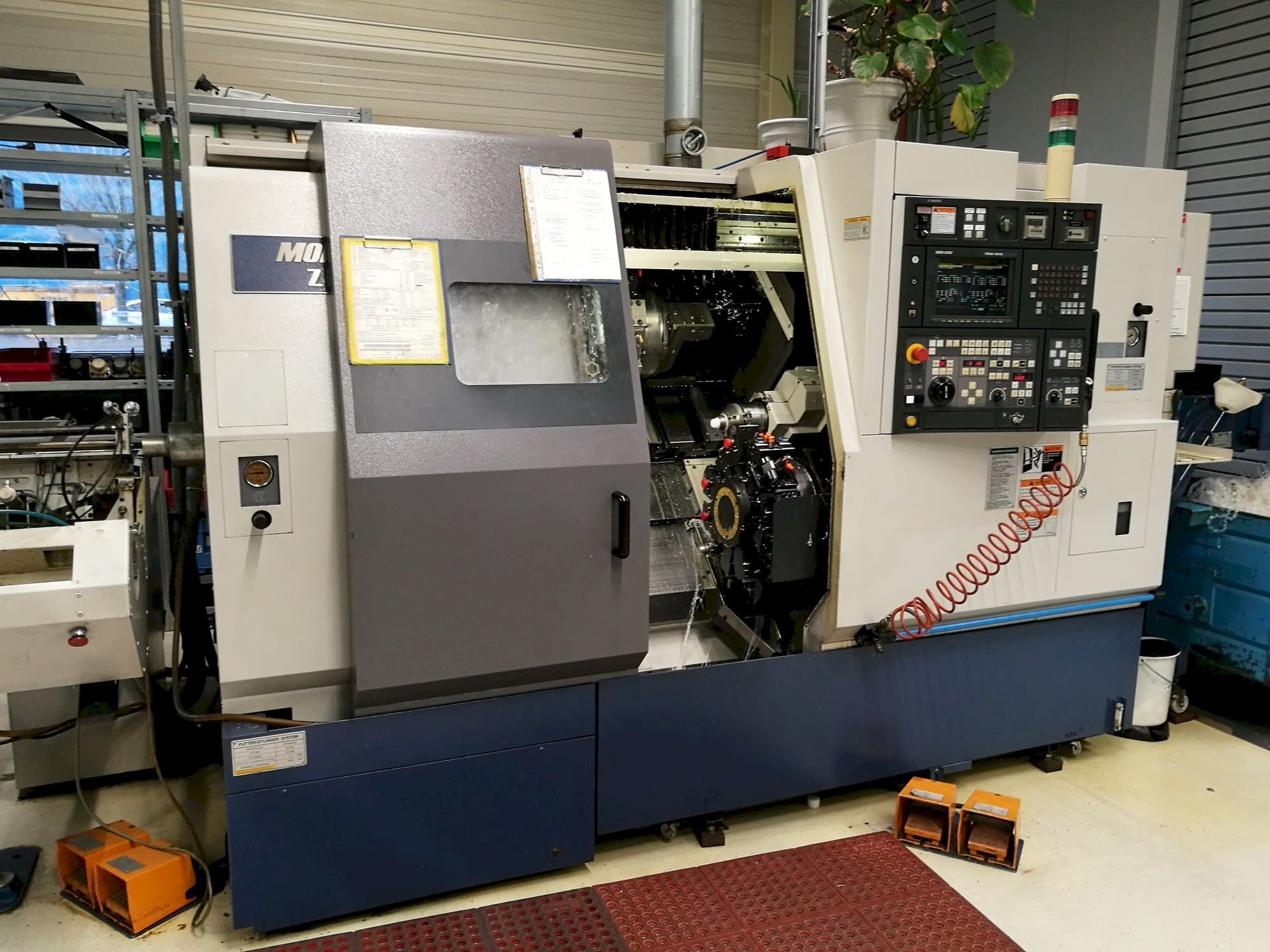Front view of MORI SEIKI ZL 150 MSC machine