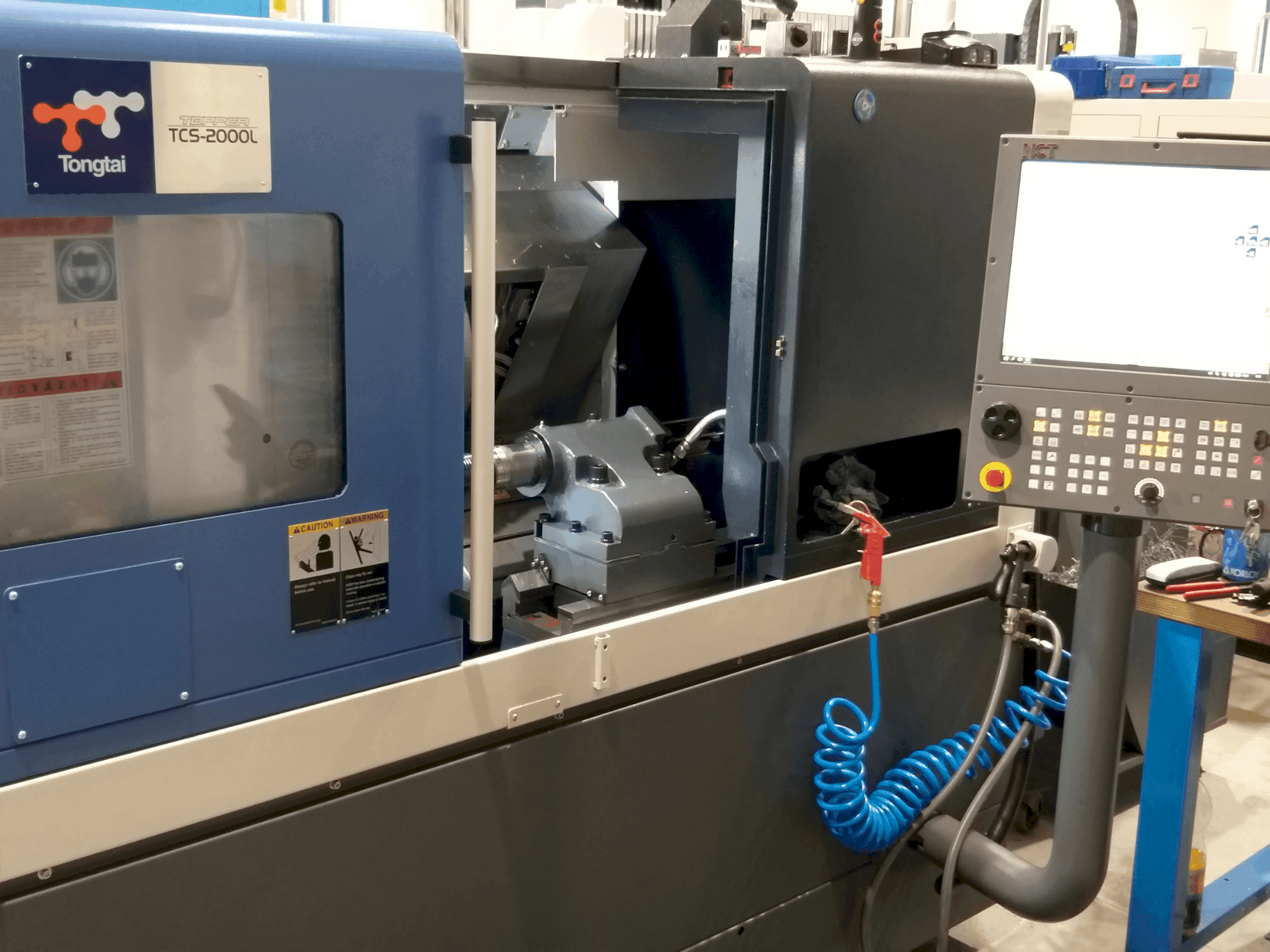 Front view of Tongtai TCS2000LDT machine