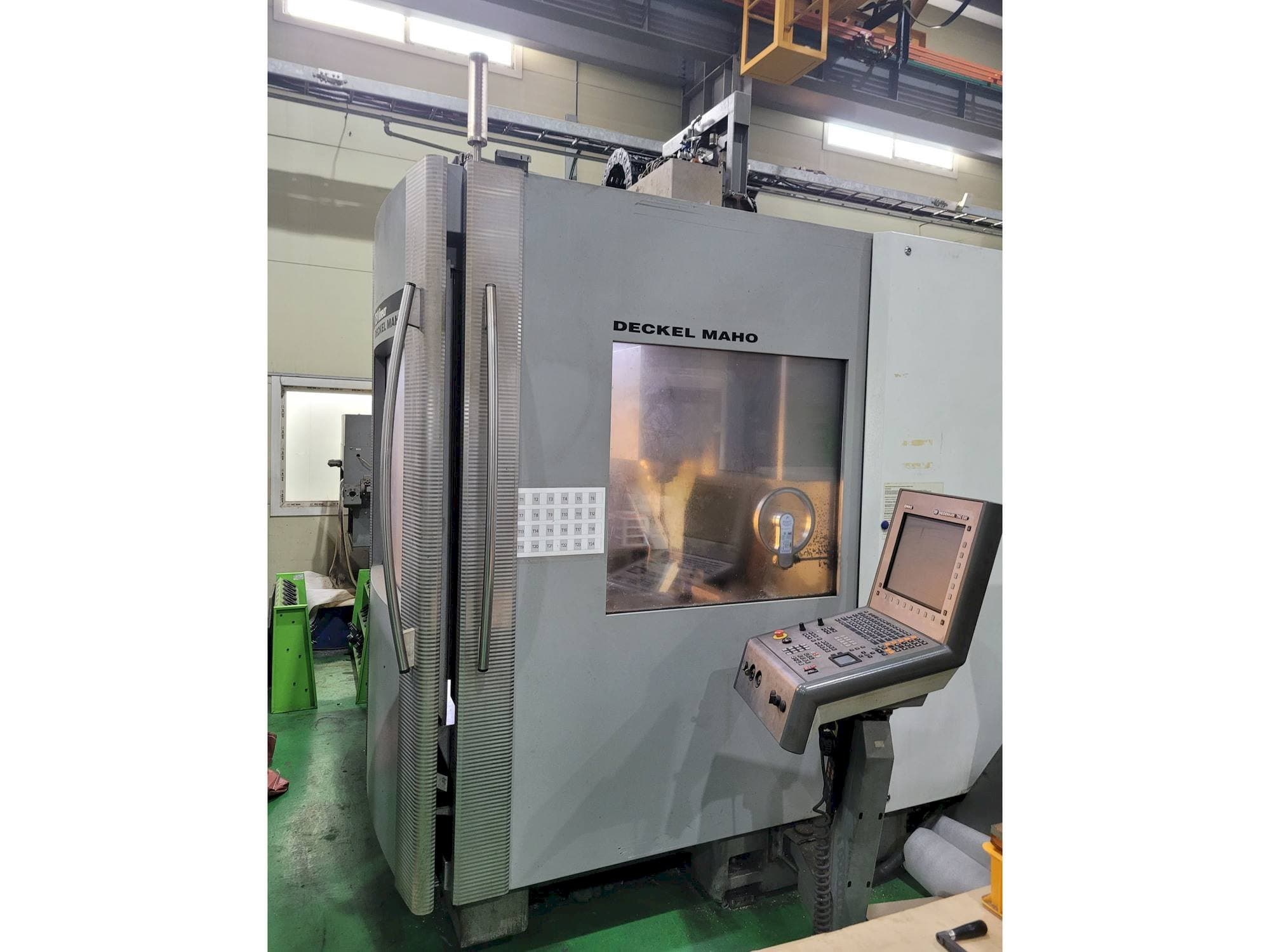 Front view of DECKEL MAHO DMC 75 Linear machine