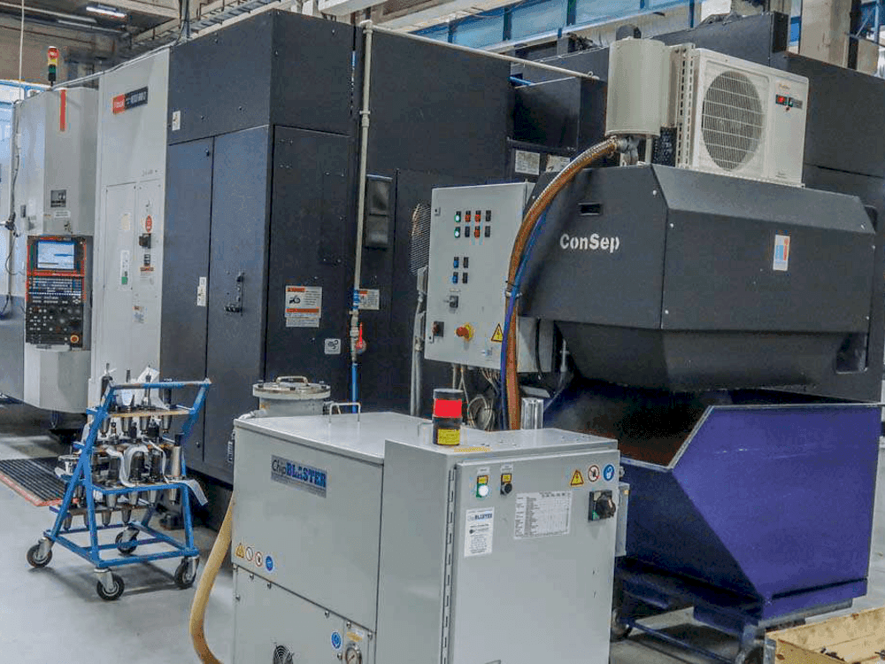 Front view of Mazak NEXUS HCN 6000 II  machine