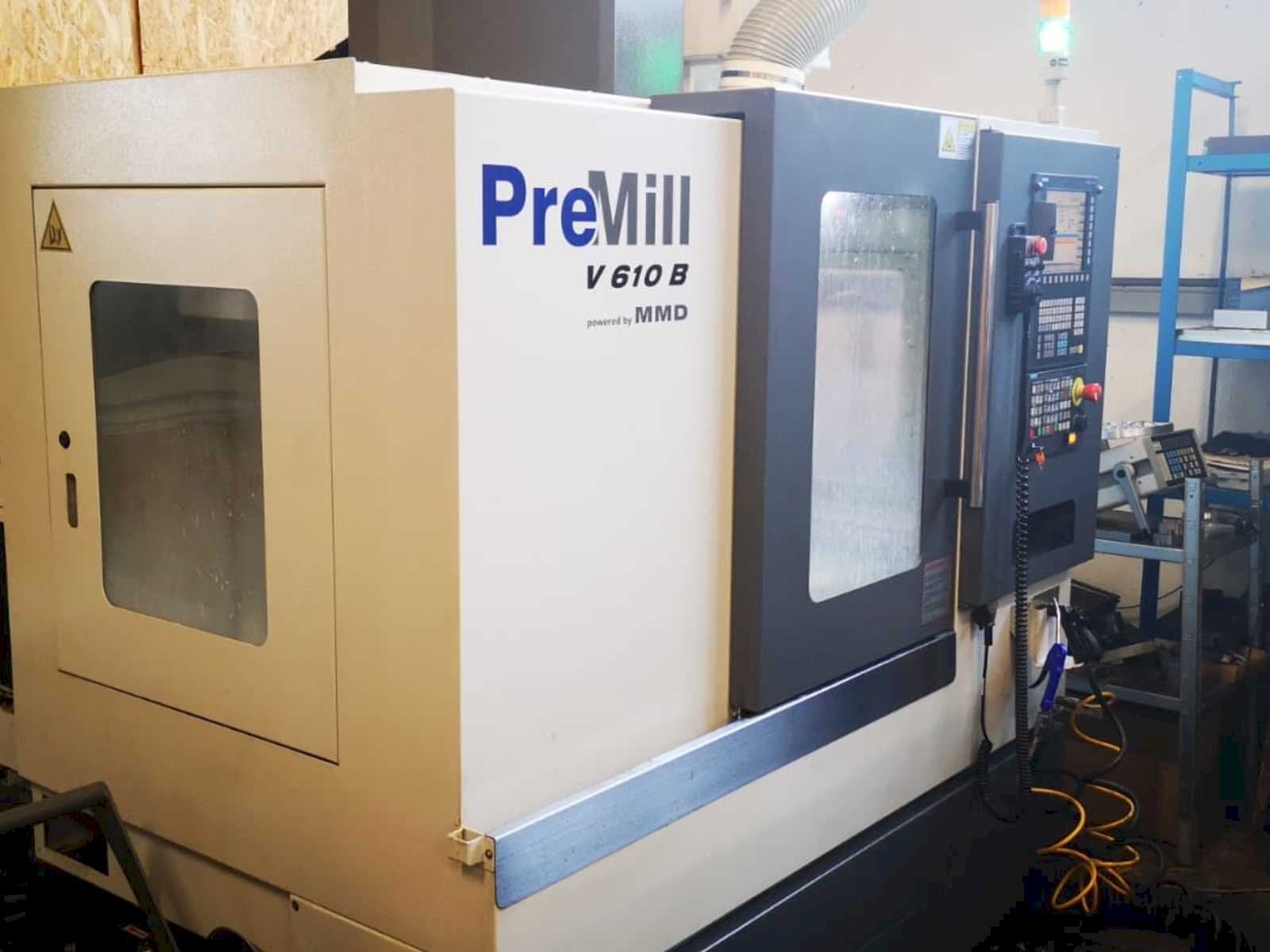 Front view of PreMill V 610 B machine