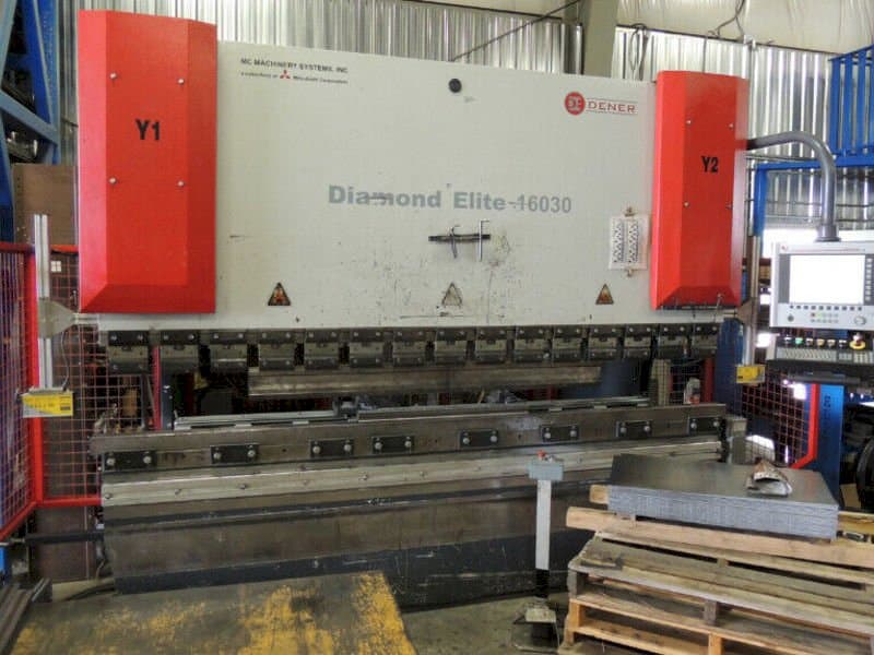 Front view of Mitsubishi Dener Diamond Elite 16030 machine