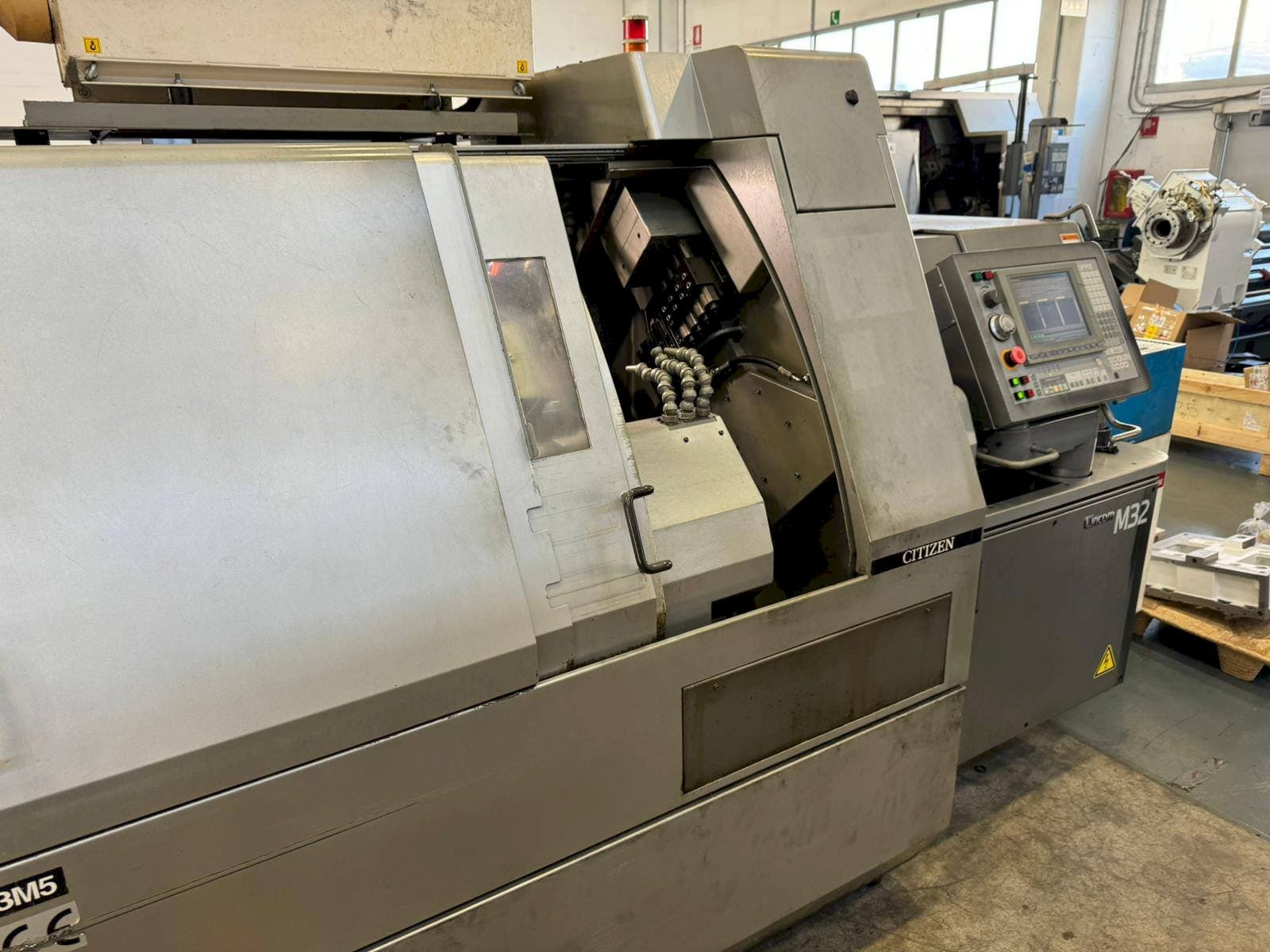 Front view of Citizen M32V machine