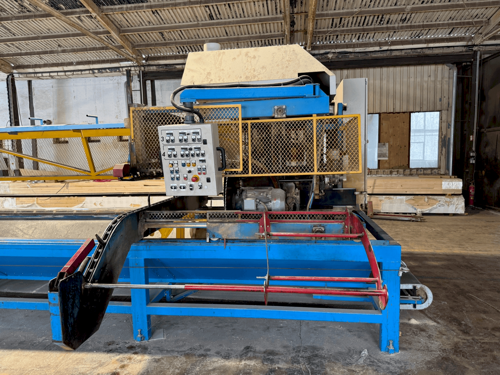 Front view of MITEK VKP 4 machine