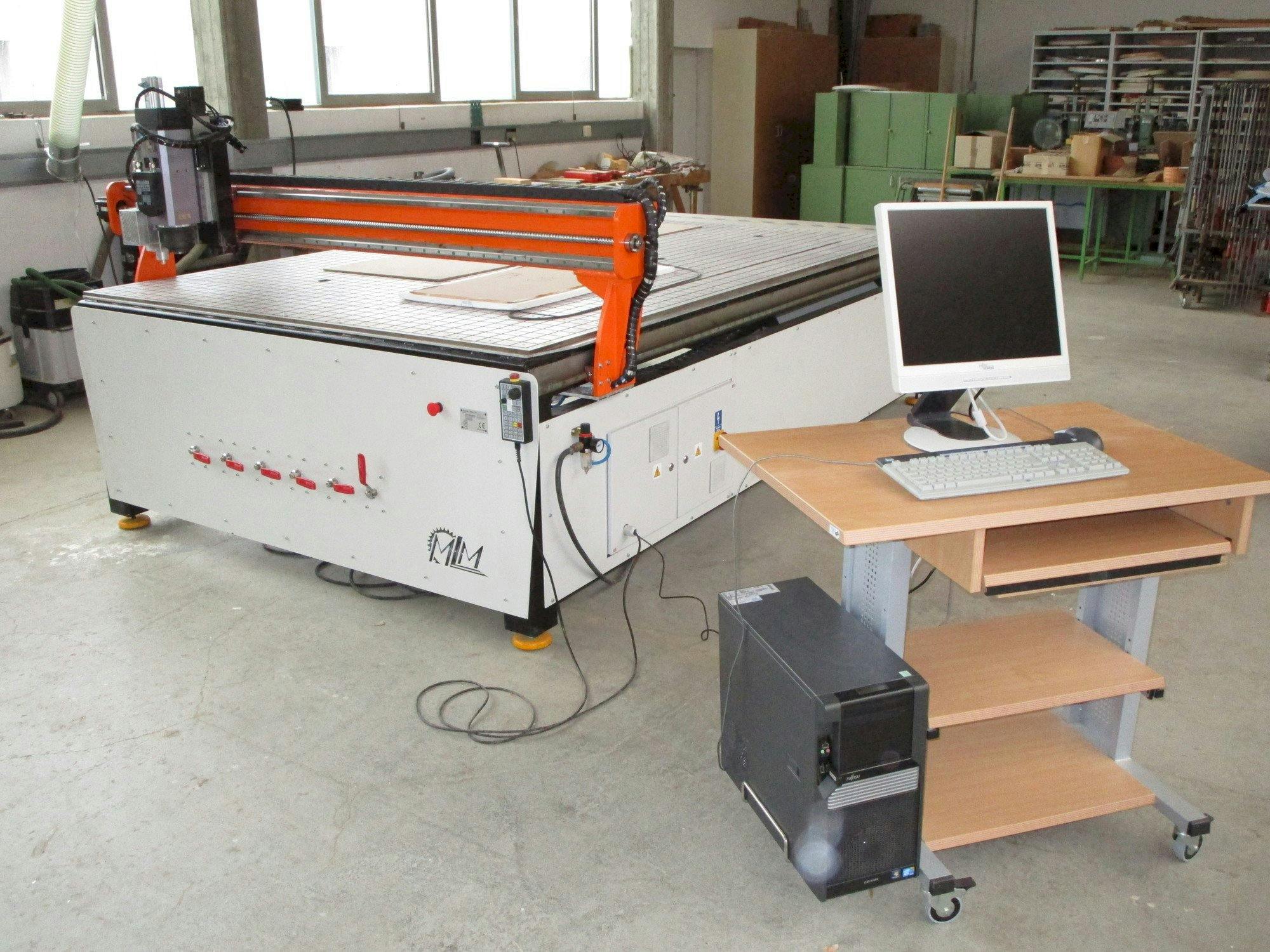 Front view of MLM Ploter CNC  machine