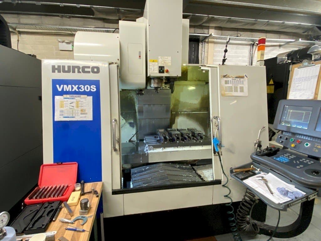 Front view of Hurco VMX30S machine