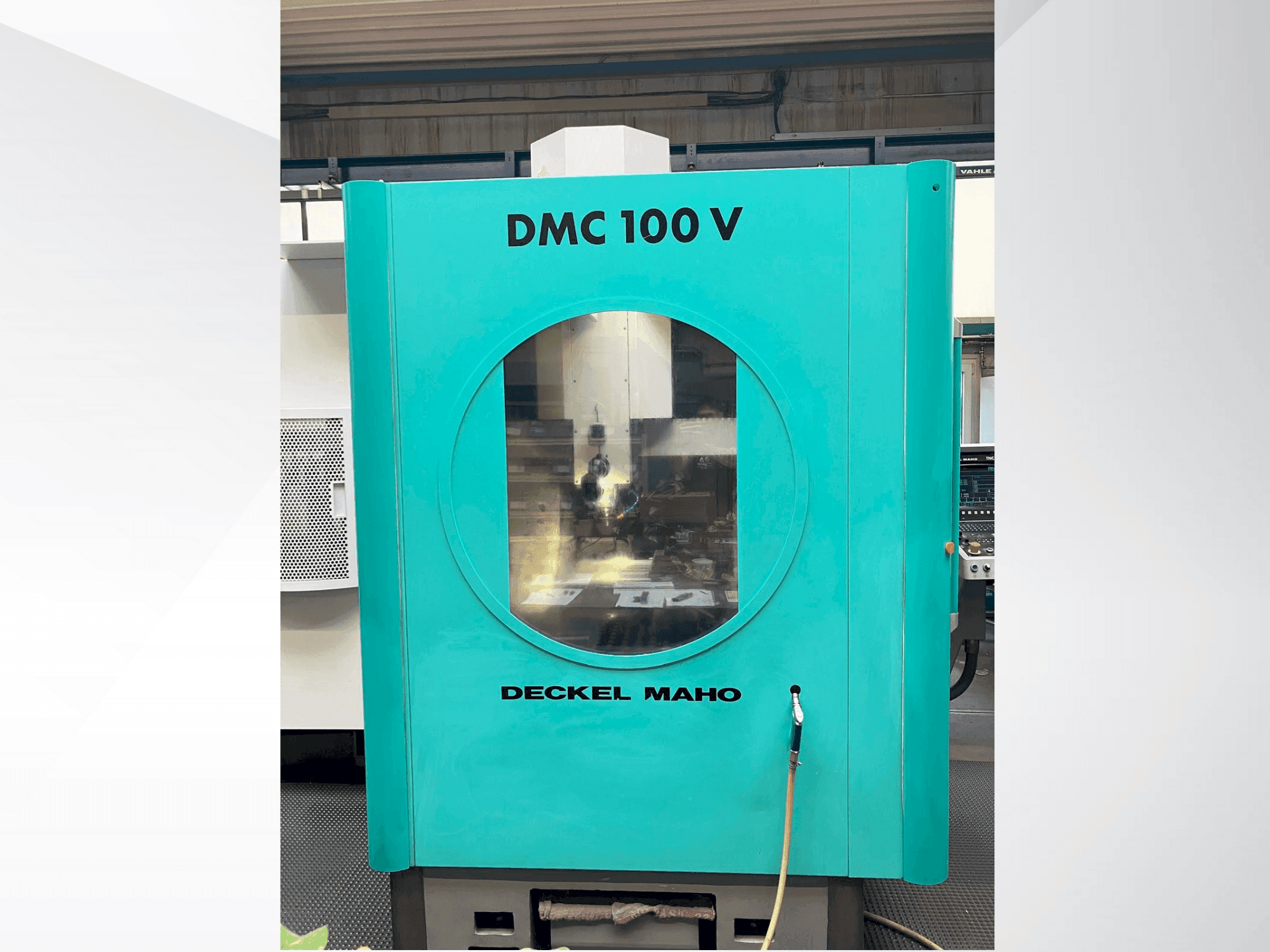 Front view of DECKEL MAHO DMC 100V machine