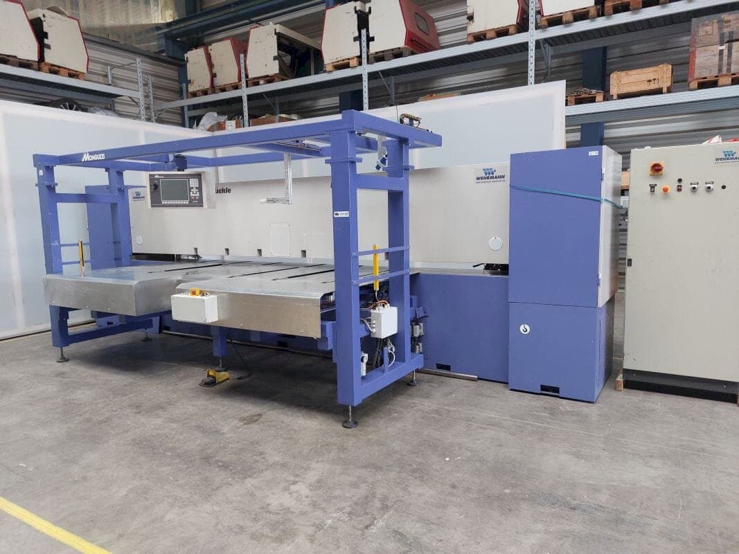 Front view of FISCHER & RüCKLE Veneer scissors machine