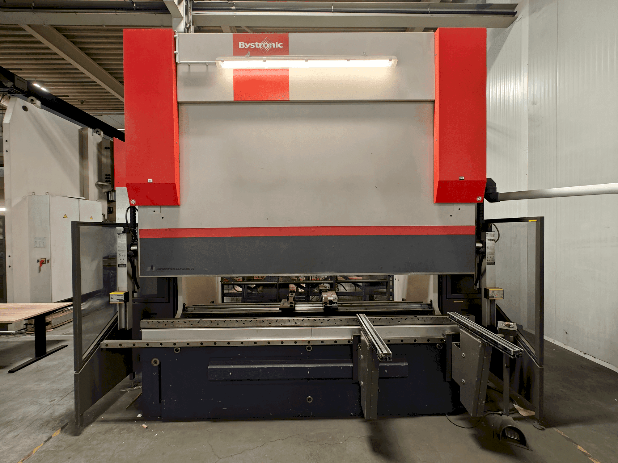 Front view of Bystronic Xpert100x3100 machine