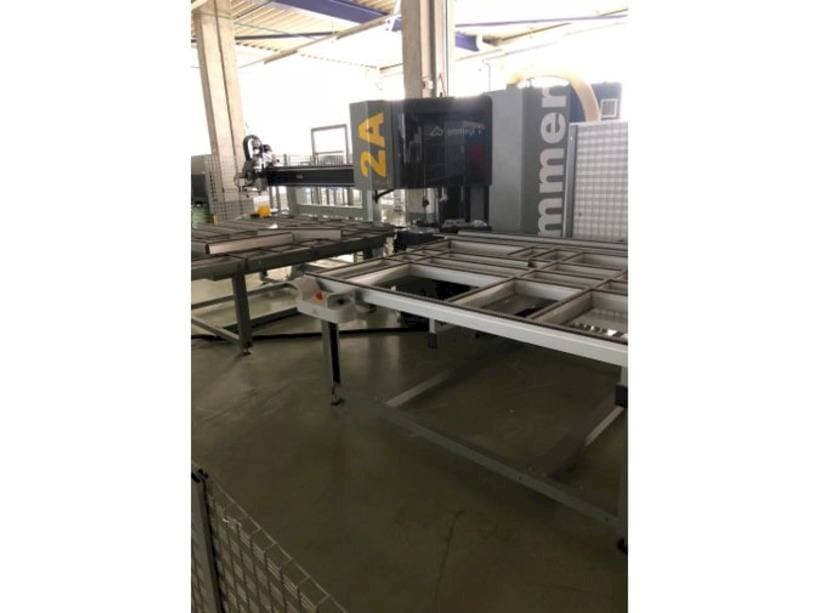 Front view of Emmegi TRIMMER 2A machine