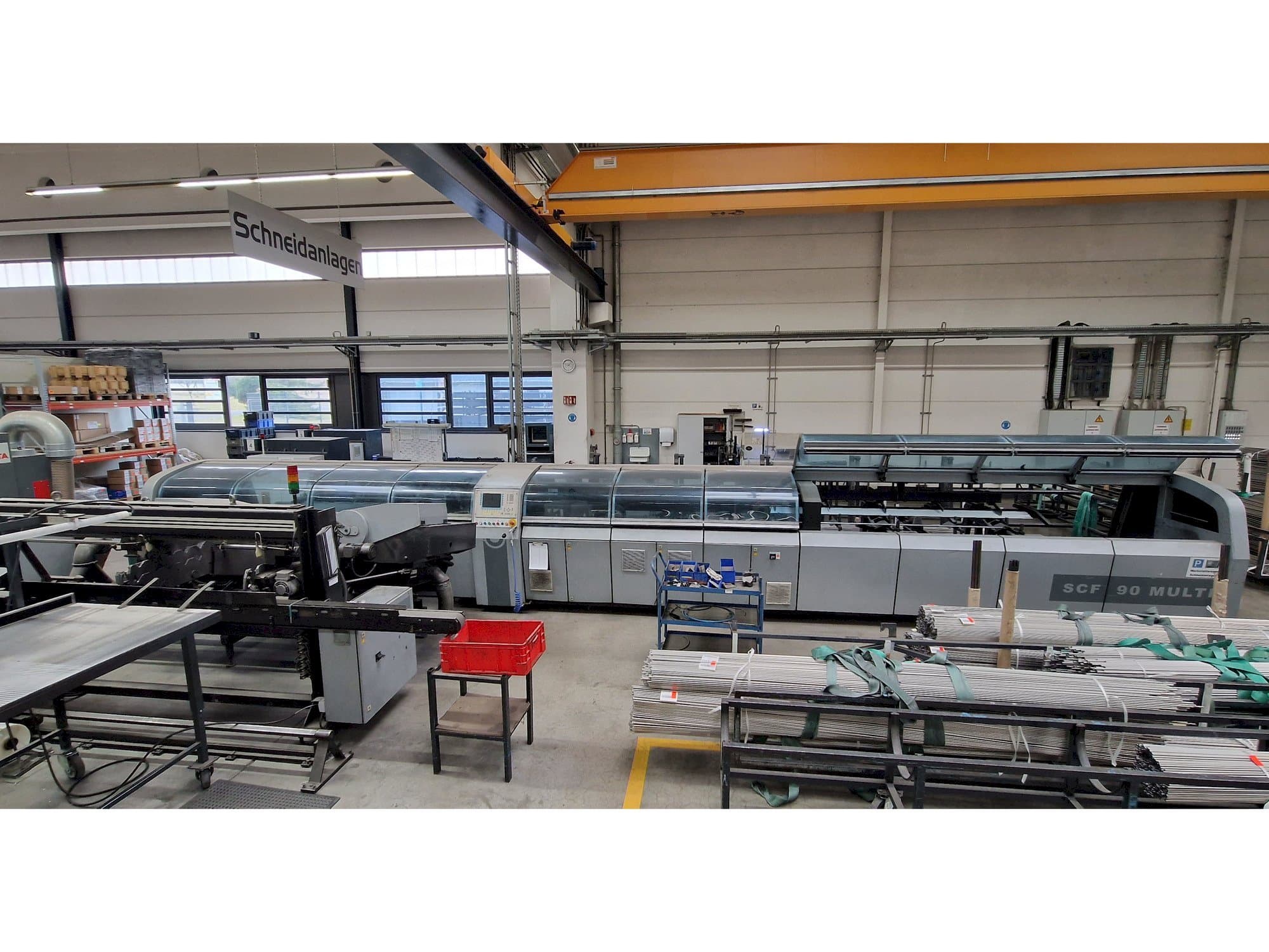 Front view of Bewo SFC90 machine