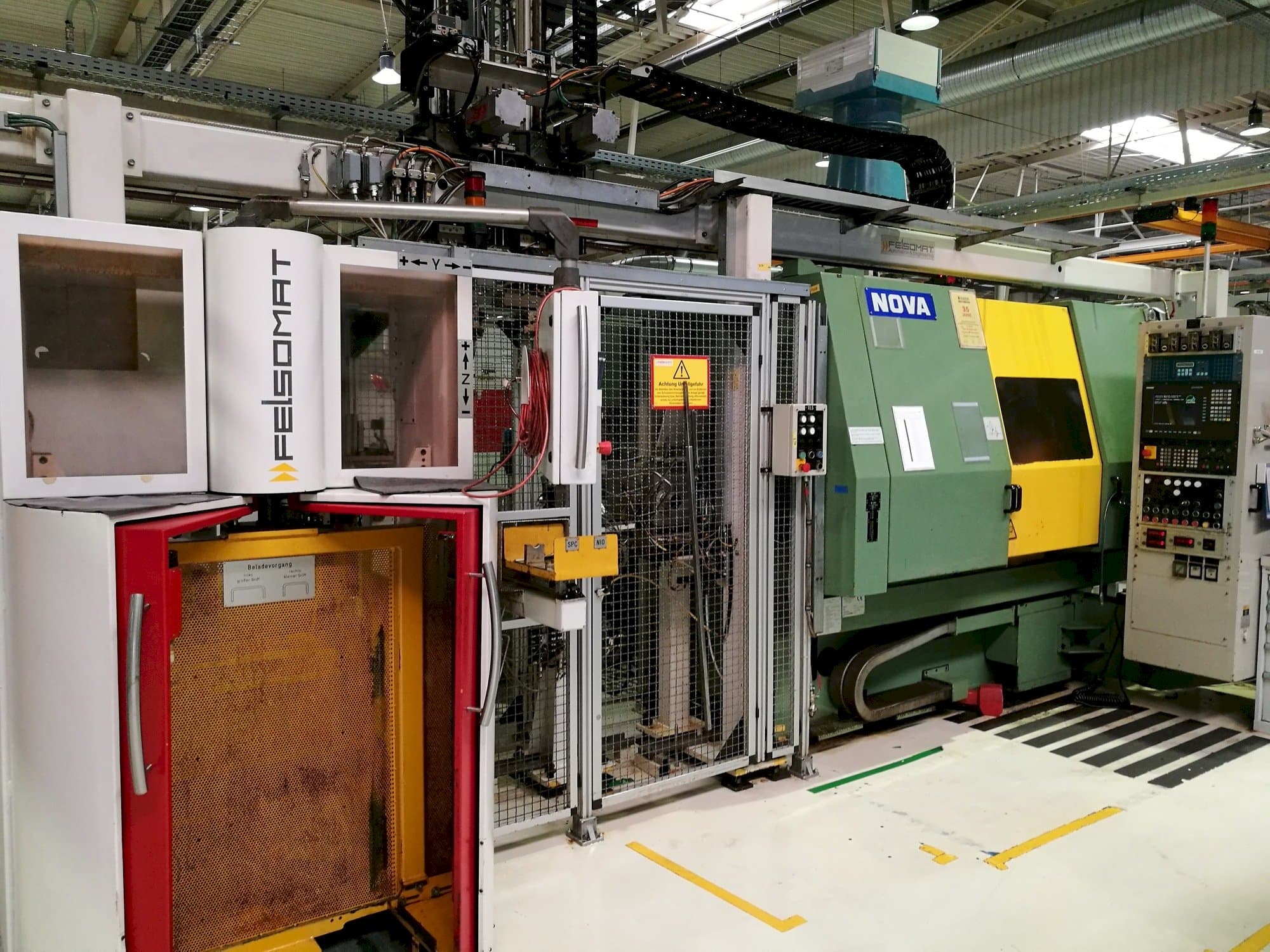 Front view of NOVA M12-T4N machine