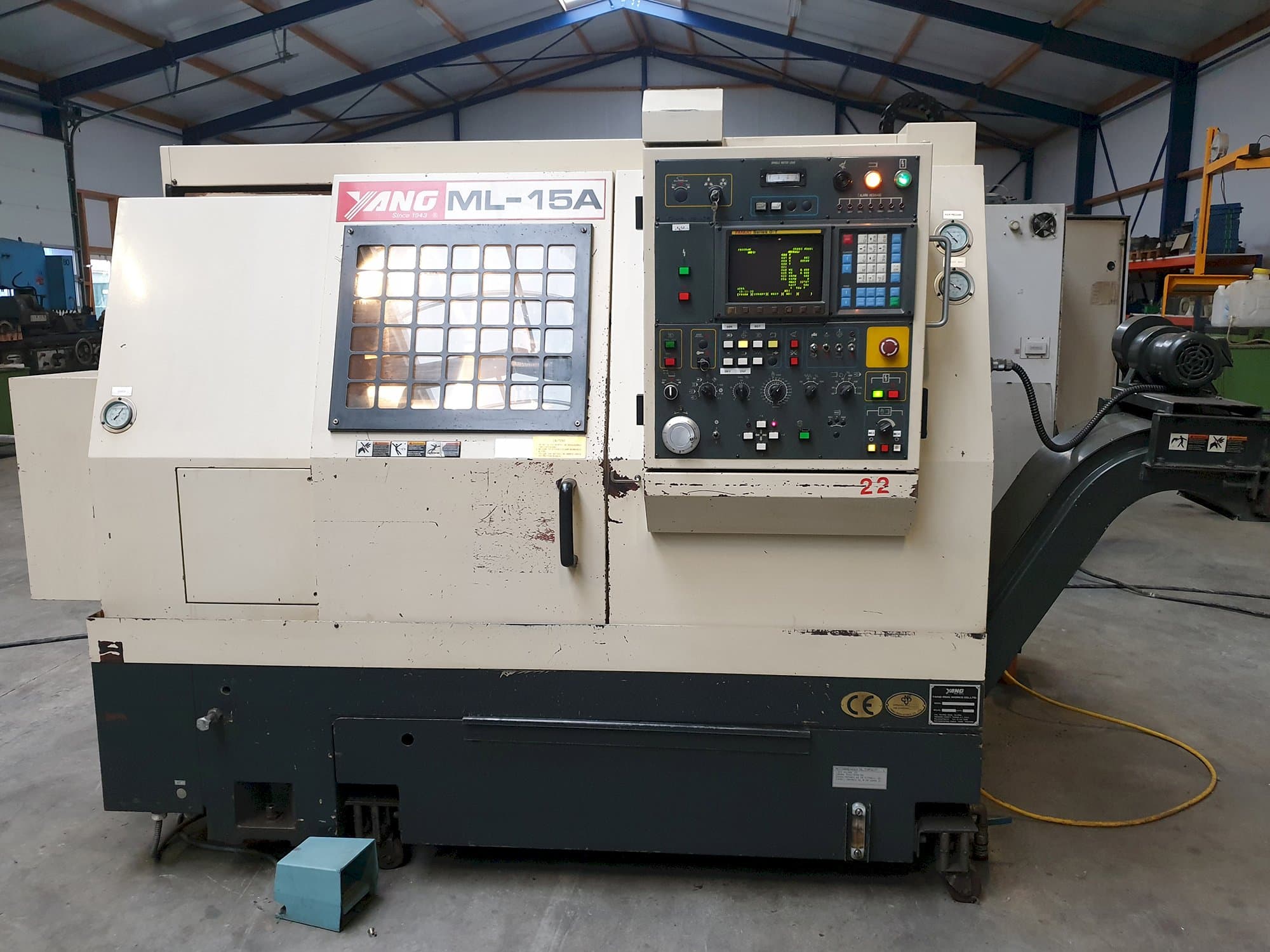 Front view of Yang ML-15A Machine