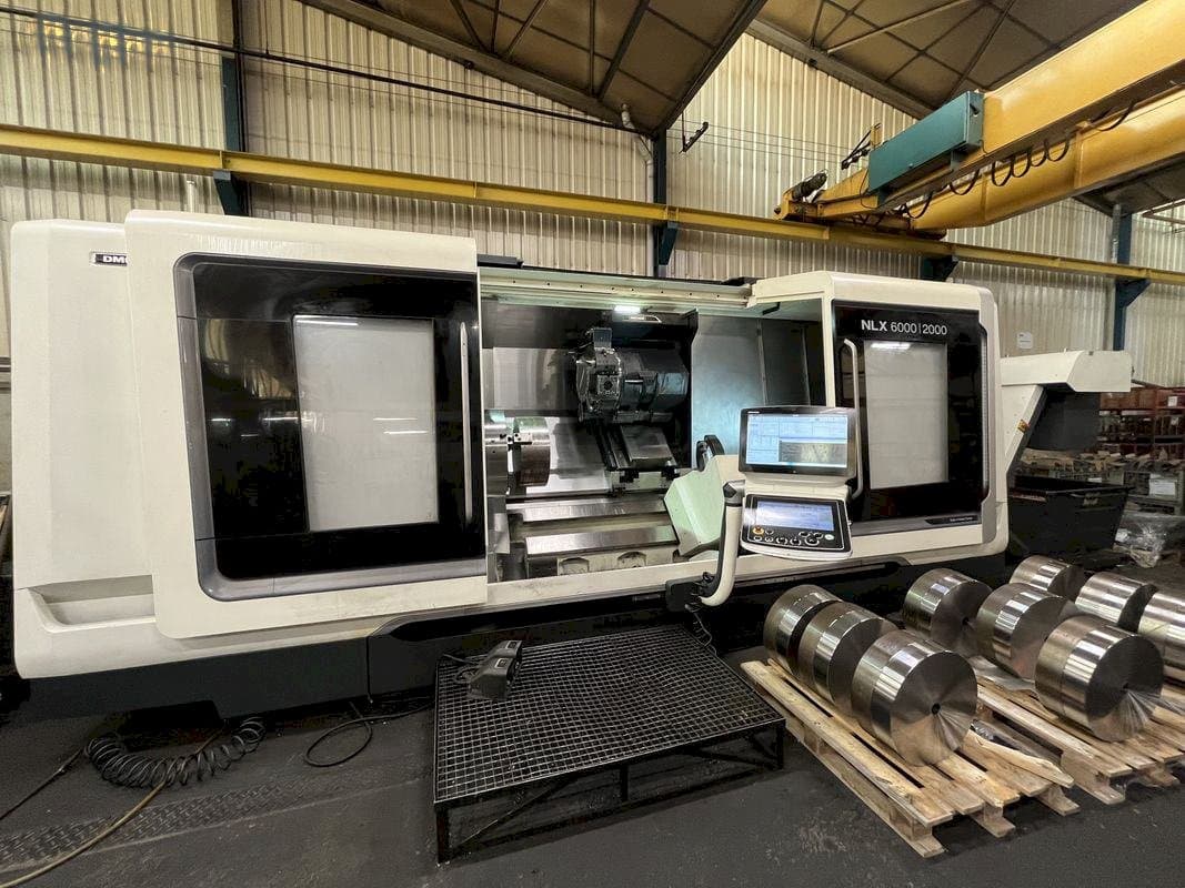 Left side view of DMG MORI NLX 6000 | 2000  machine