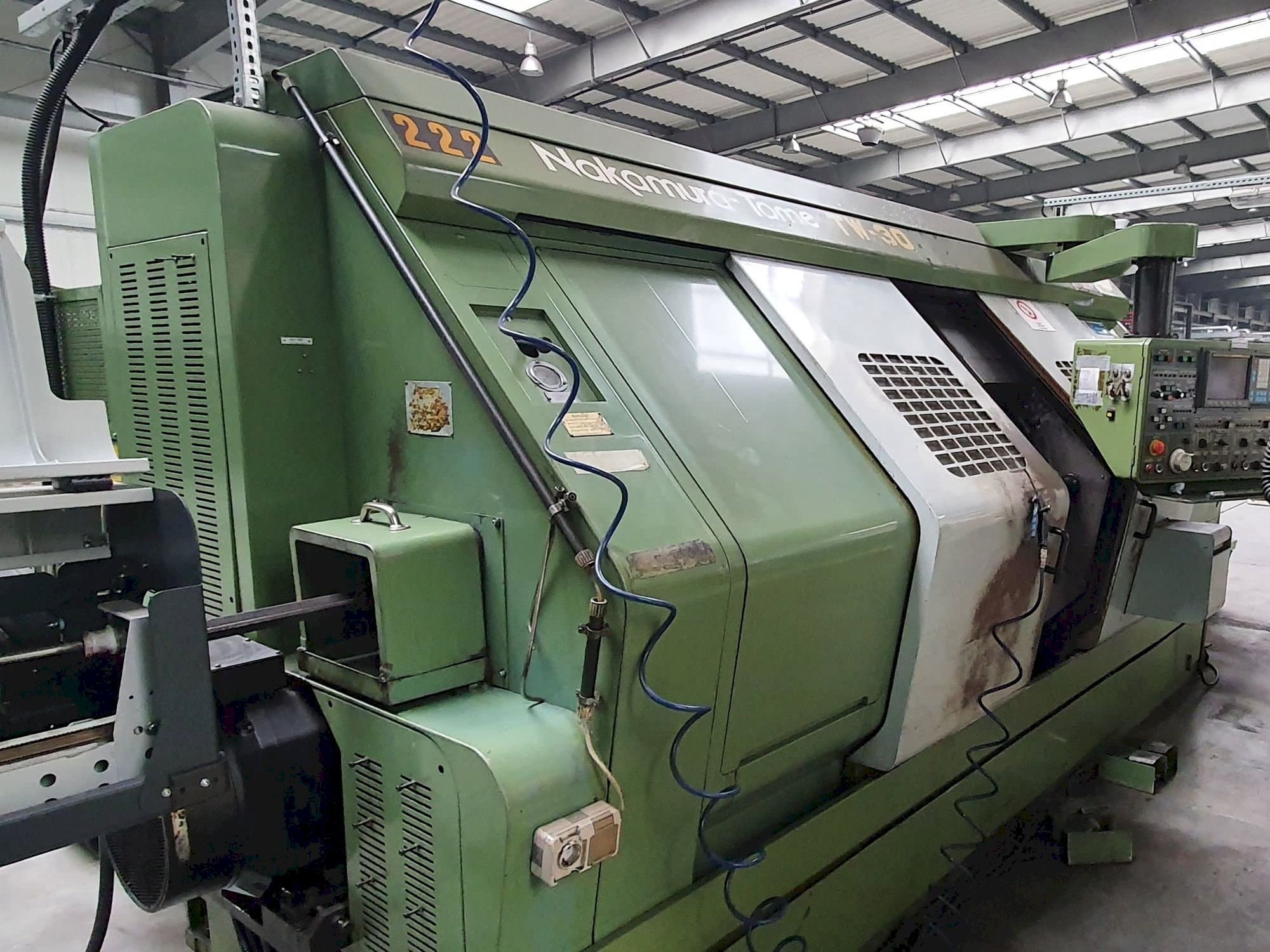 Front view of NAKAMURA-TOME TW-30  machine