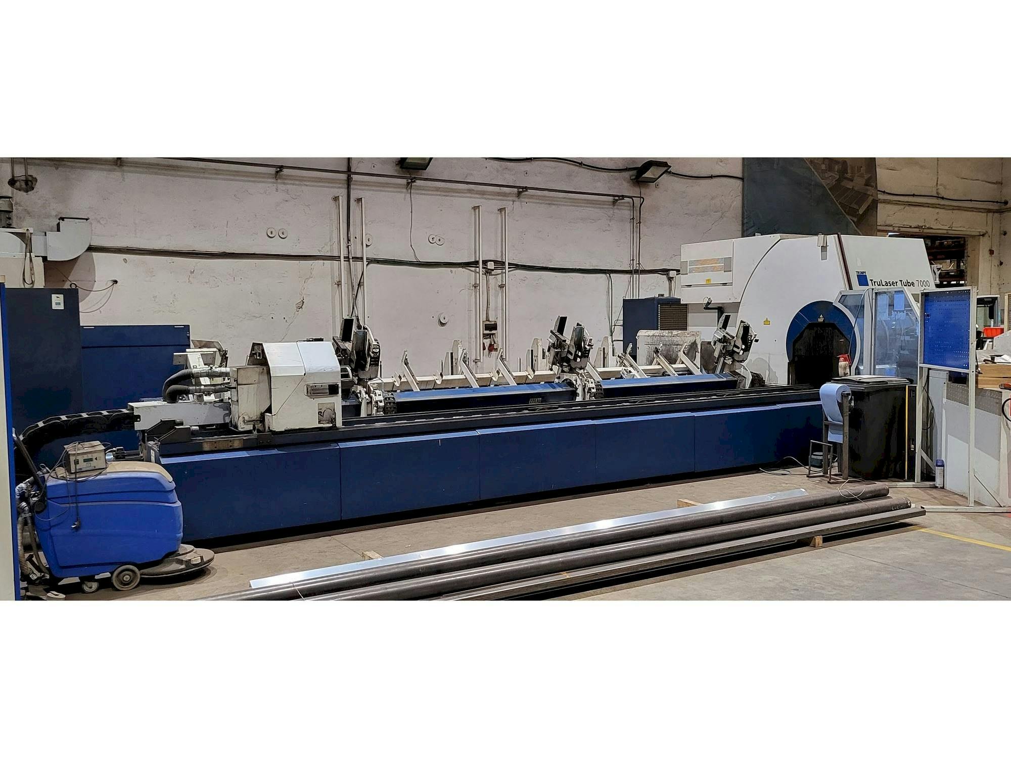 Front view of Trumpf TruLaser Tube 7000  machine