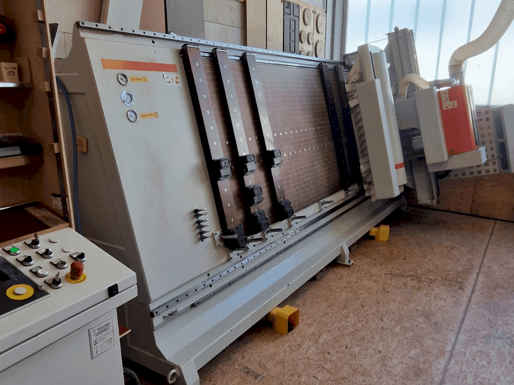 Front view of TECNOTEAM TECNOFLEX  machine