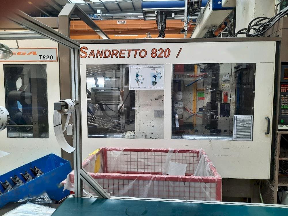 Front view of SANDRETTO 820/6434  machine