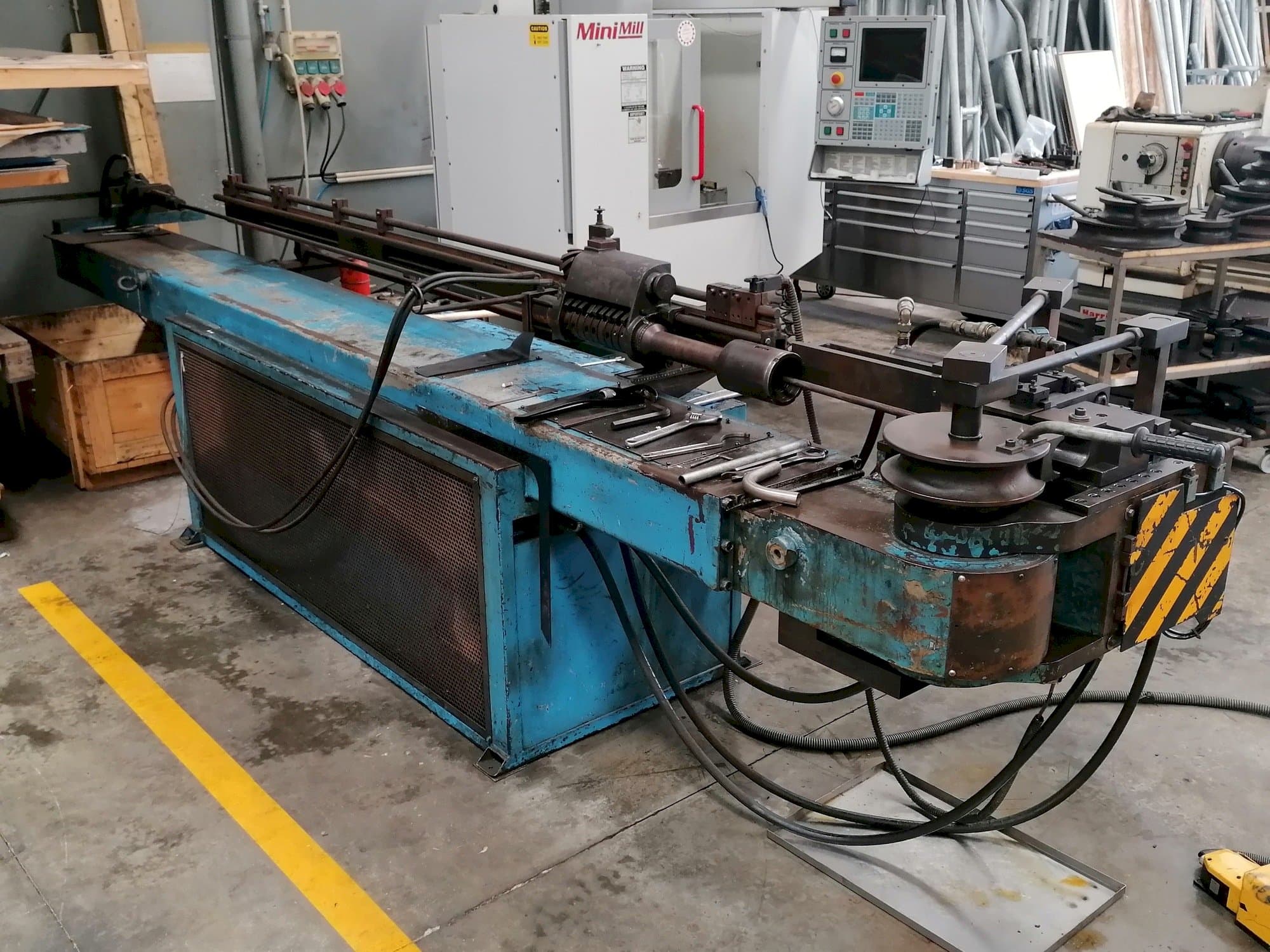 Front view of Amob CH69 machine