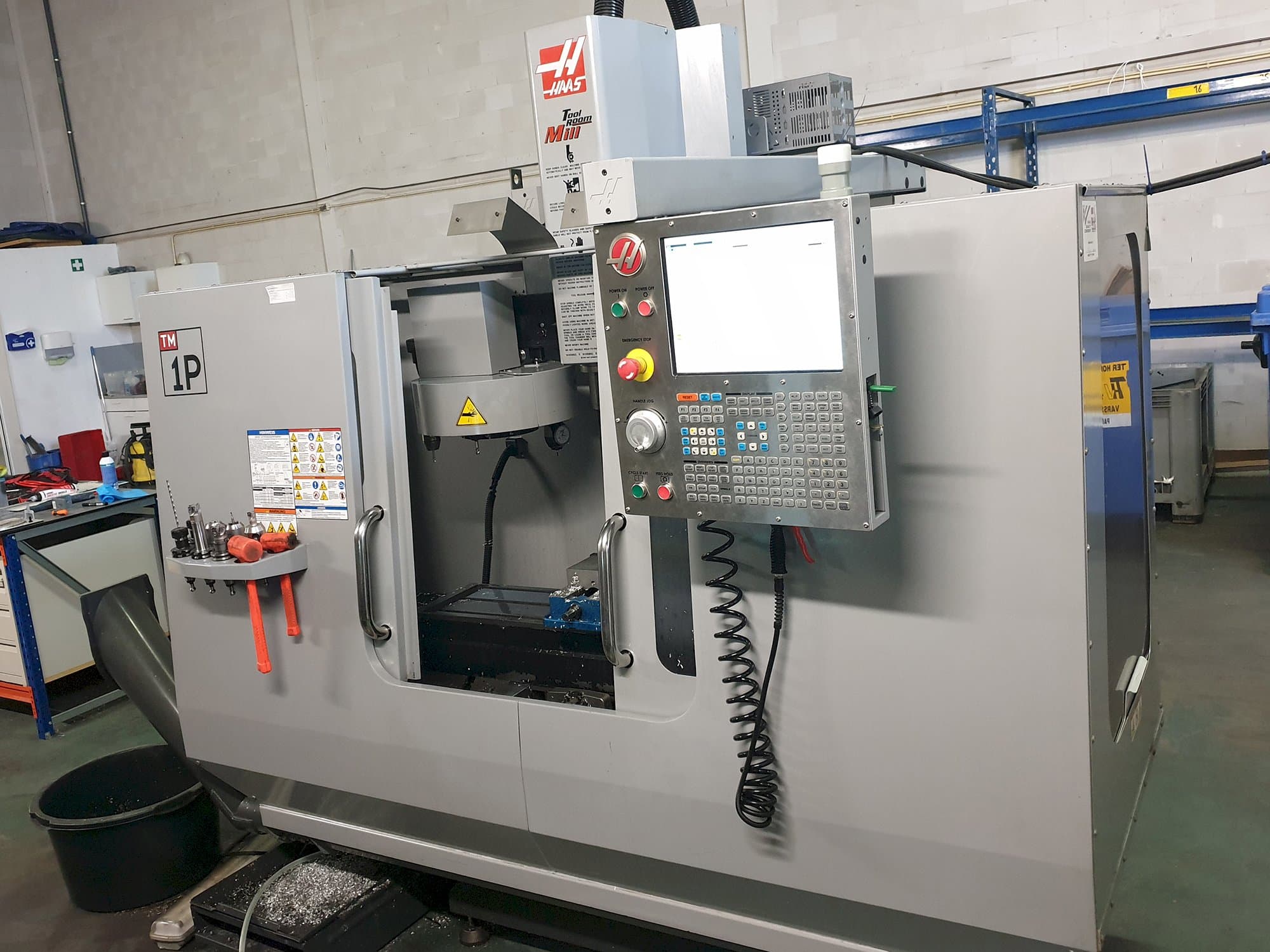 Front view of HAAS TM-1P Machine