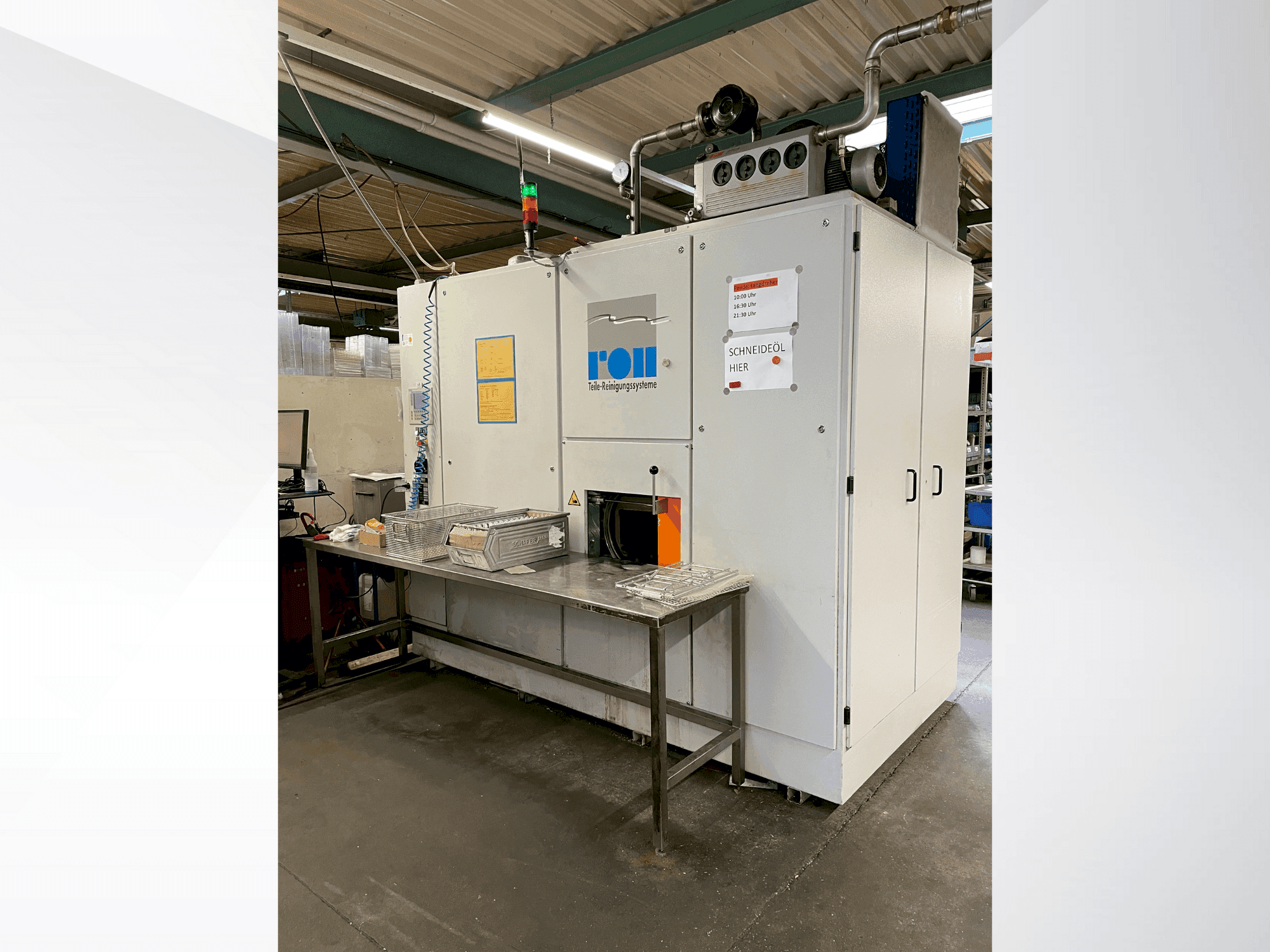 Front view of ROLL RCTS advantage  machine