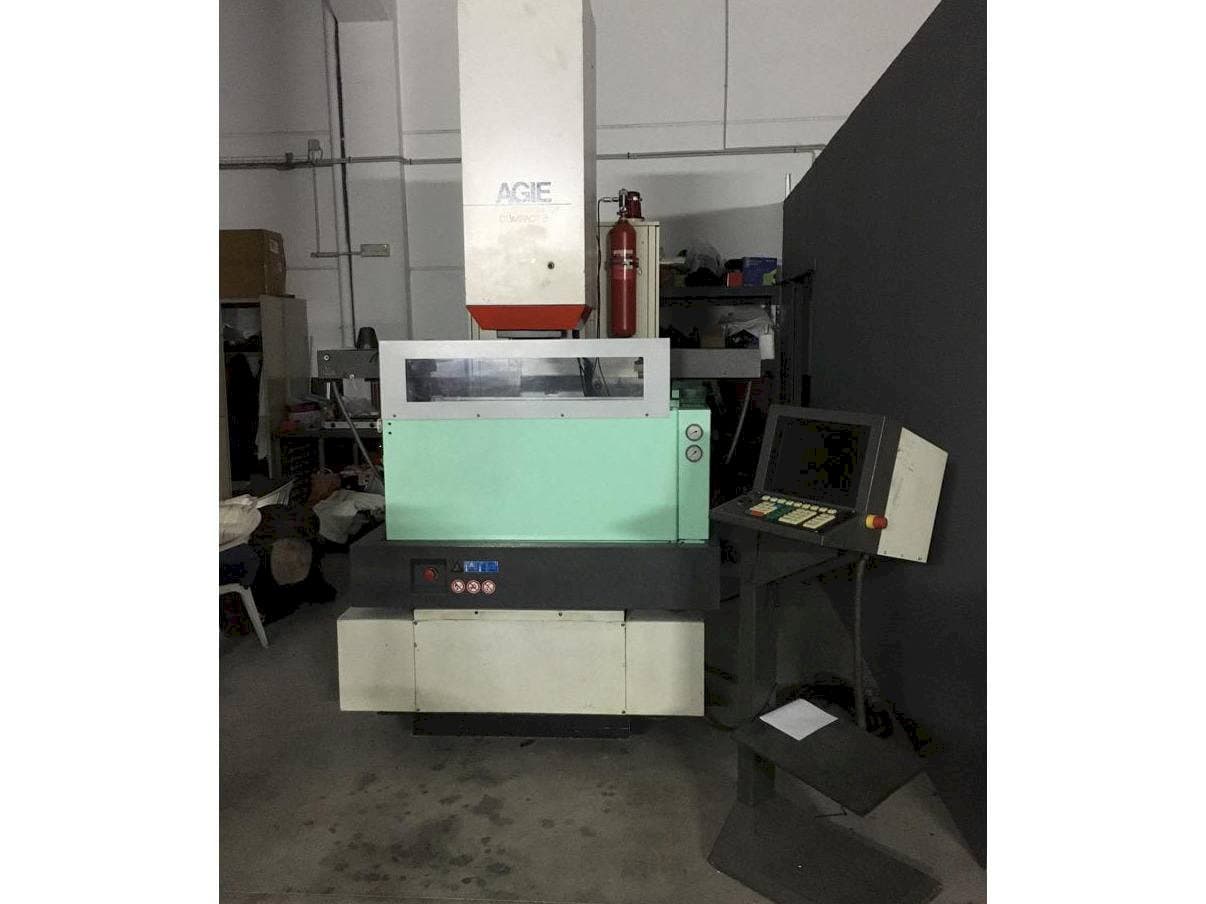 Front view of AGIE Agietron Compact 3 machine