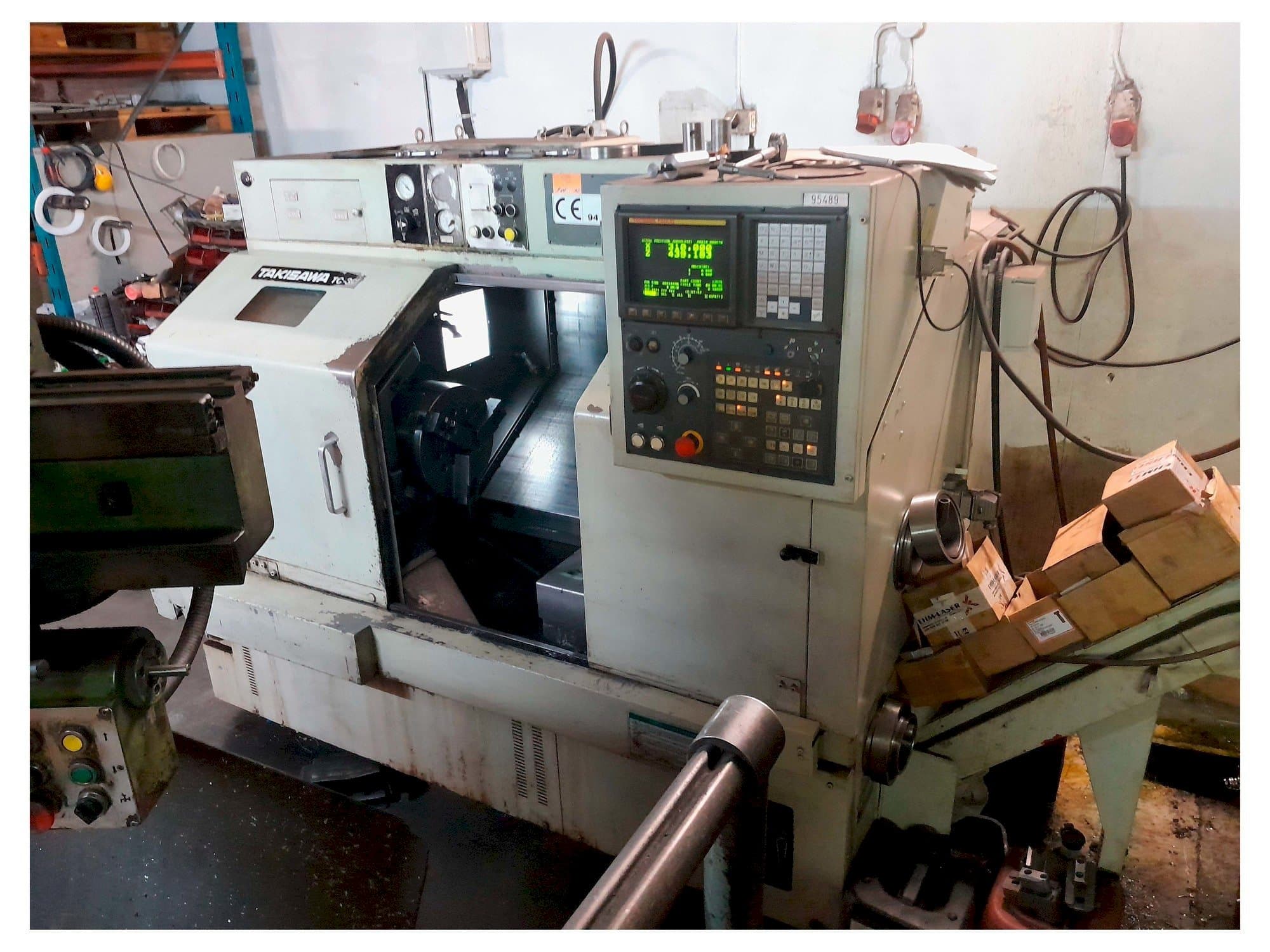 Front view of Takisawa TC-30 machine