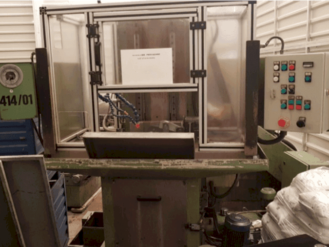 Front view of Lizuan BExP machine