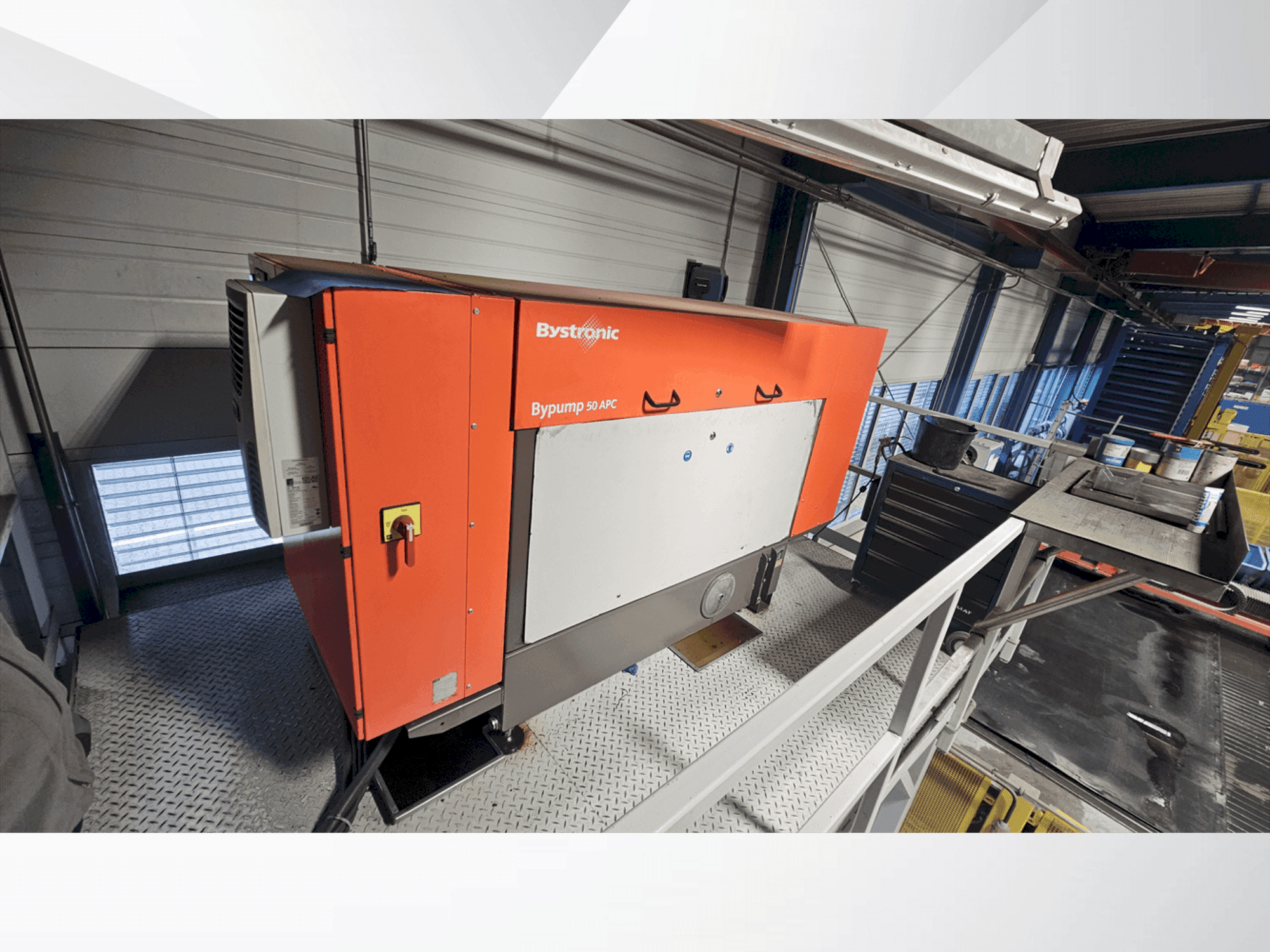 Front view of Bystronic Byjet 6030L  machine