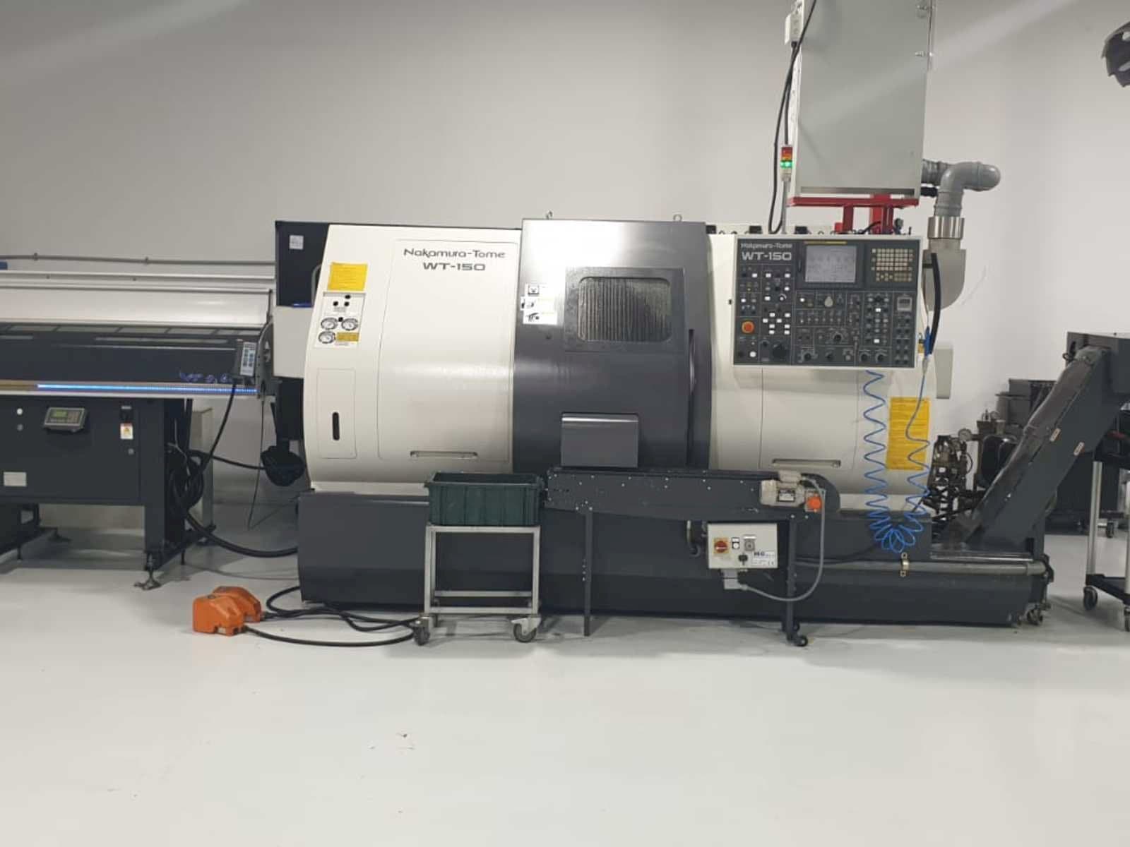 Front view of NAKAMURA-TOME WT-150 machine