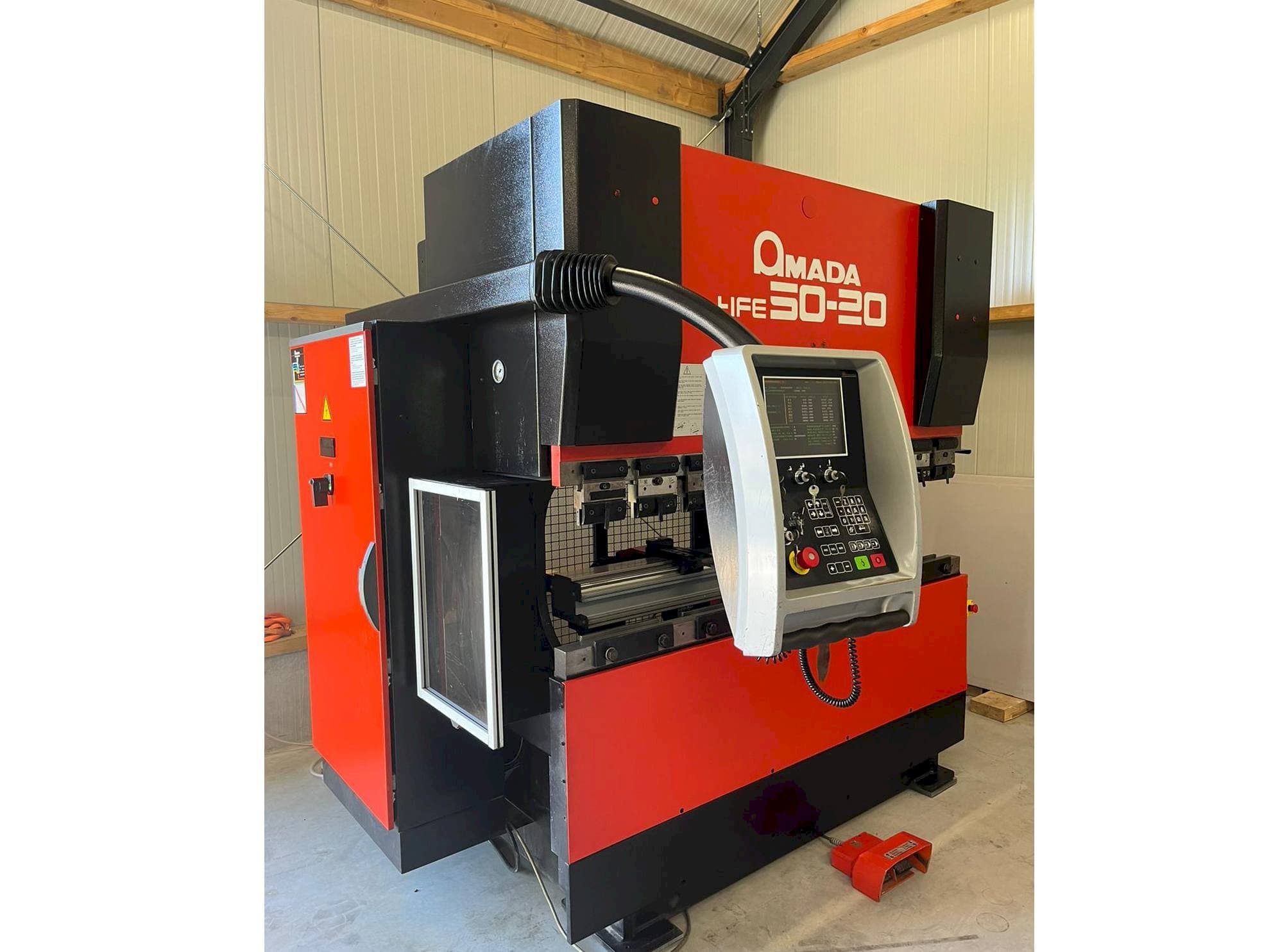 Front view of AMADA HFE 50 20 machine